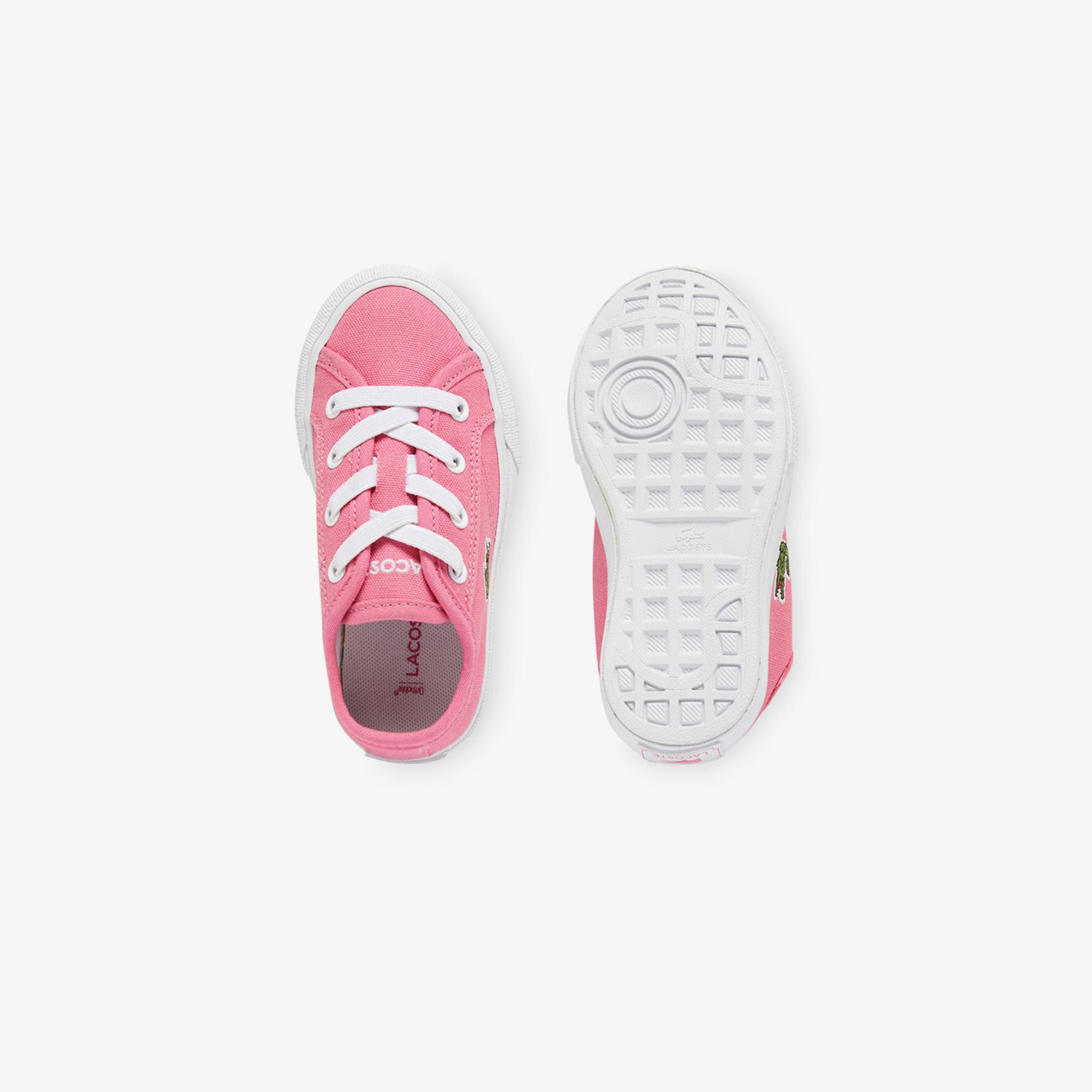 Lacoste Backcourt Çocuk Pembe Sneaker