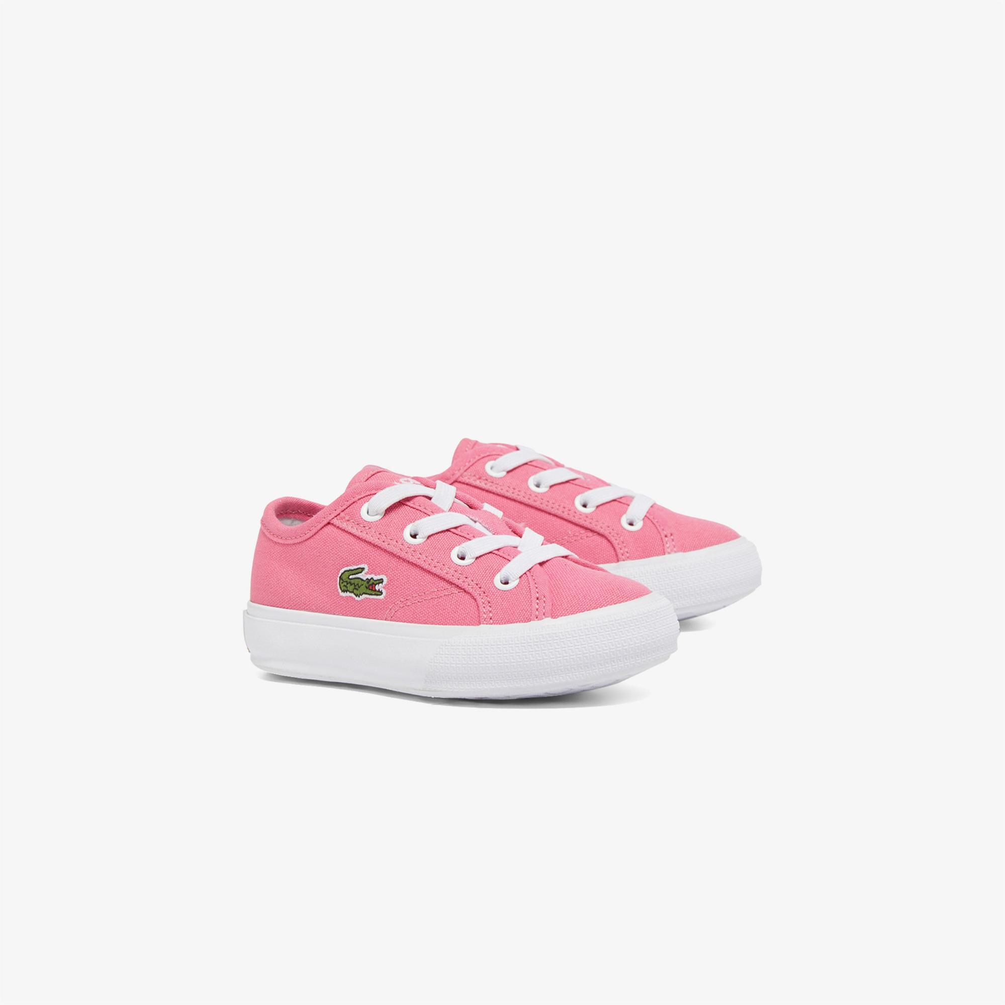 Lacoste Backcourt Çocuk Pembe Sneaker