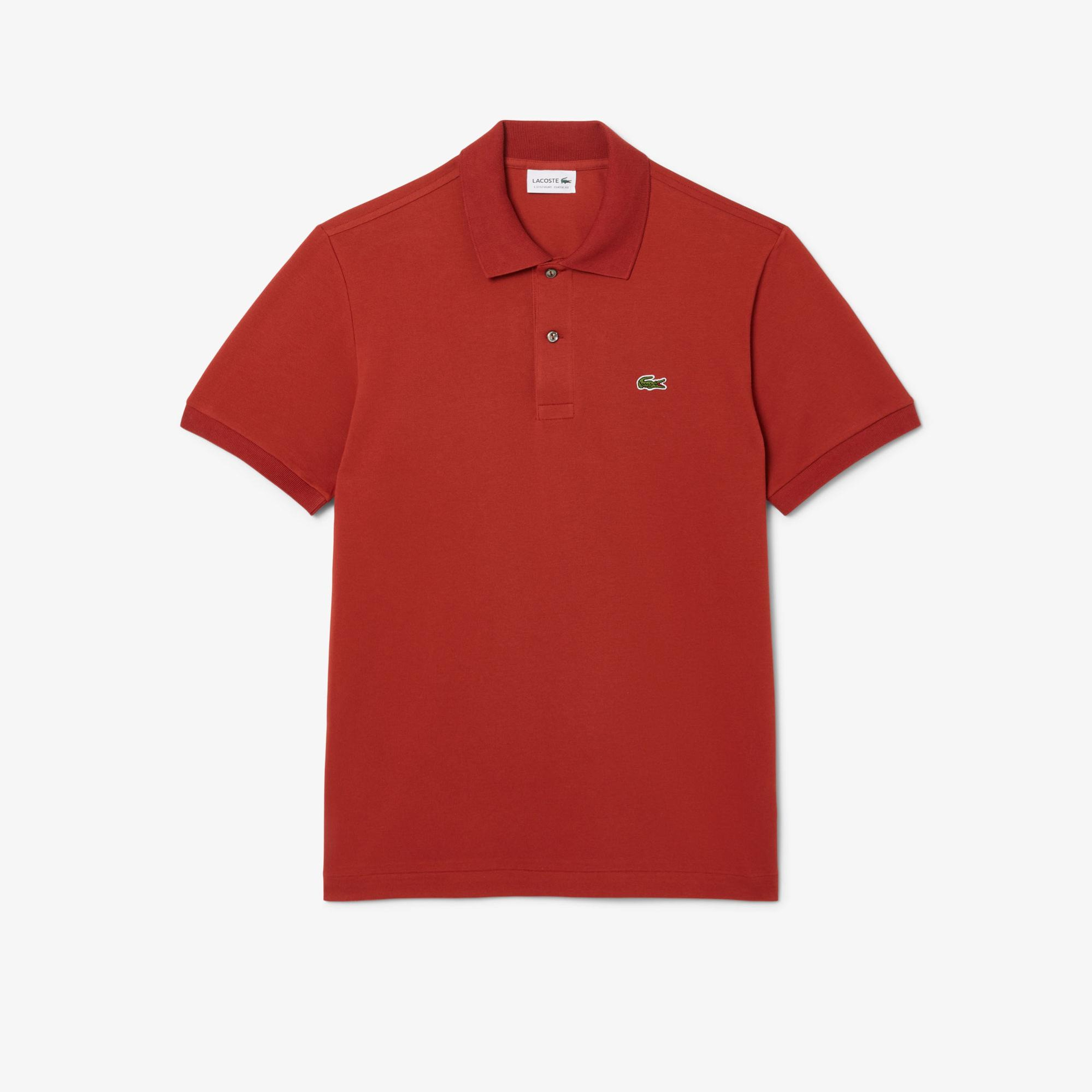Lacoste L.12.12 Light Erkek Classic Fit Kahverengi Polo