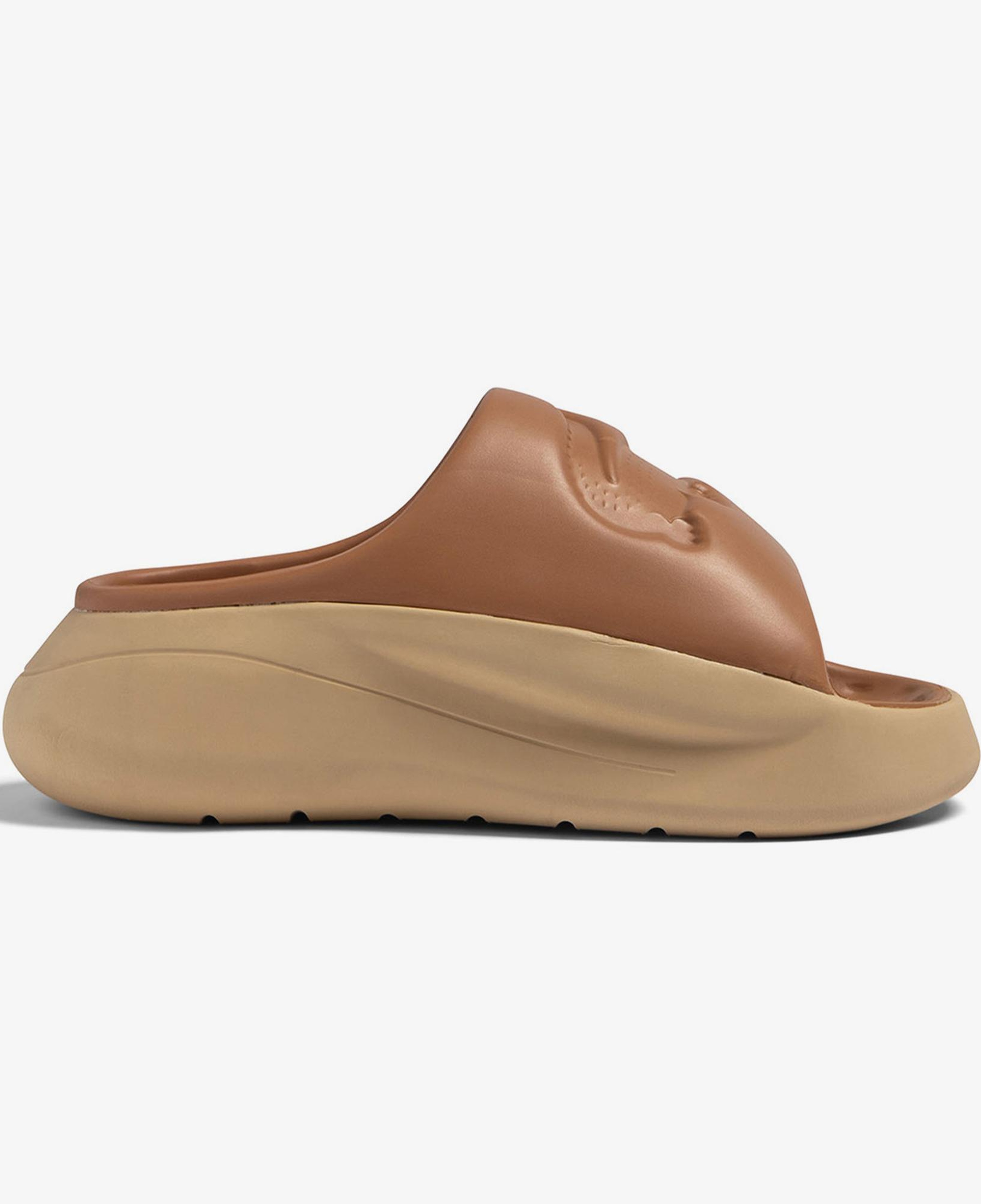 Lacoste Serve 3.0 Kadın Kahverengi Terlik