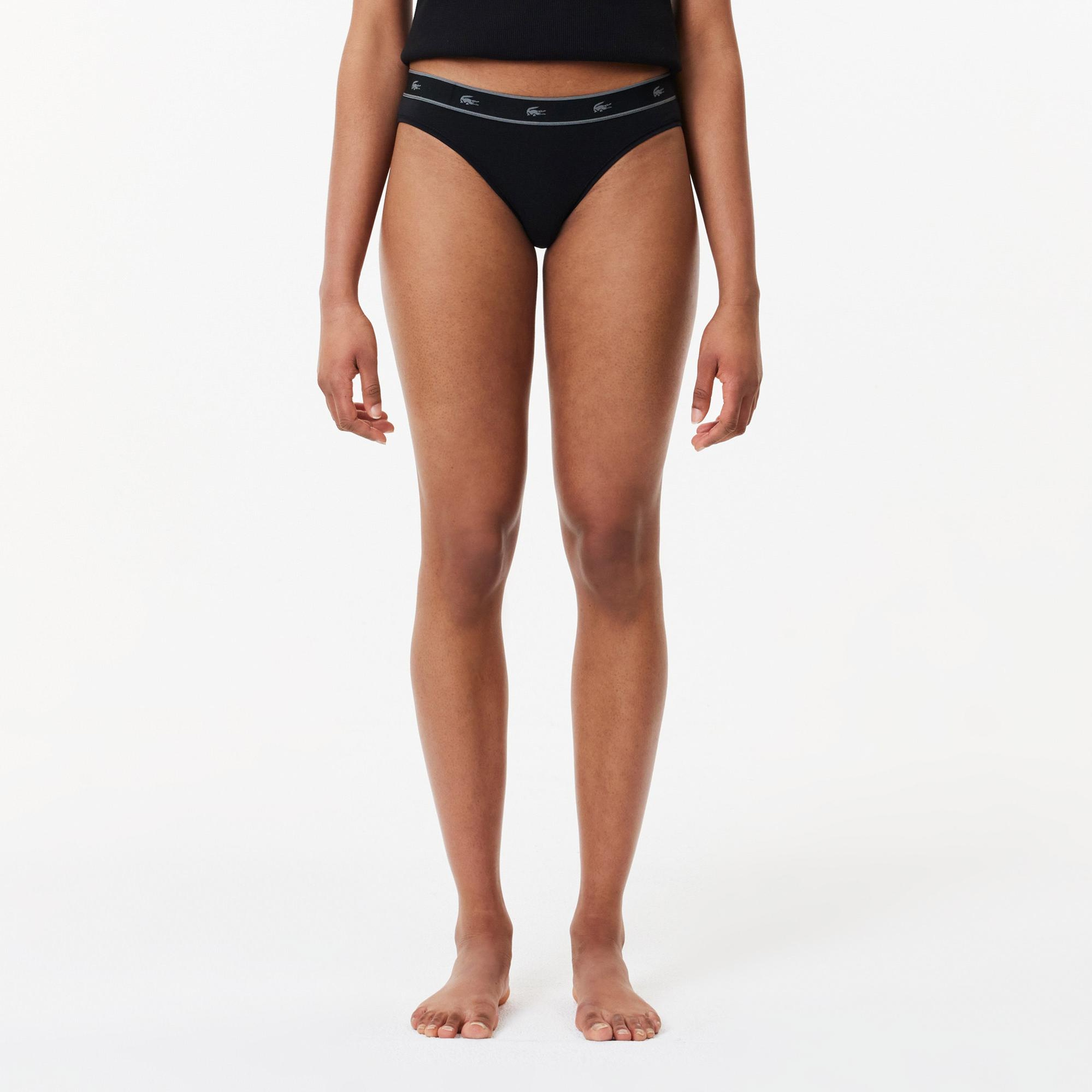 Lacoste Kadın Siyah Külot