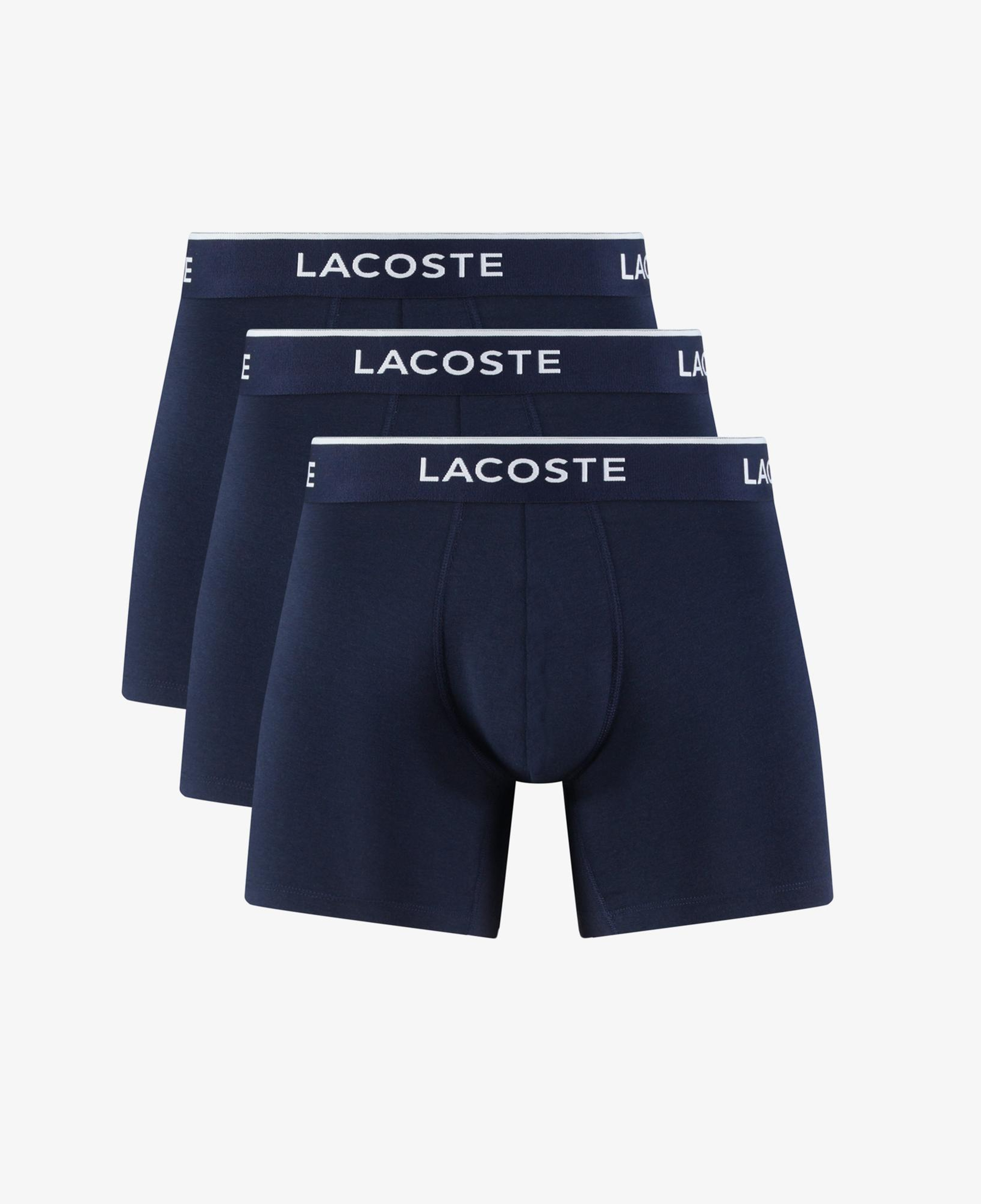 Lacoste Erkek 3'lü Lacivert Boxer