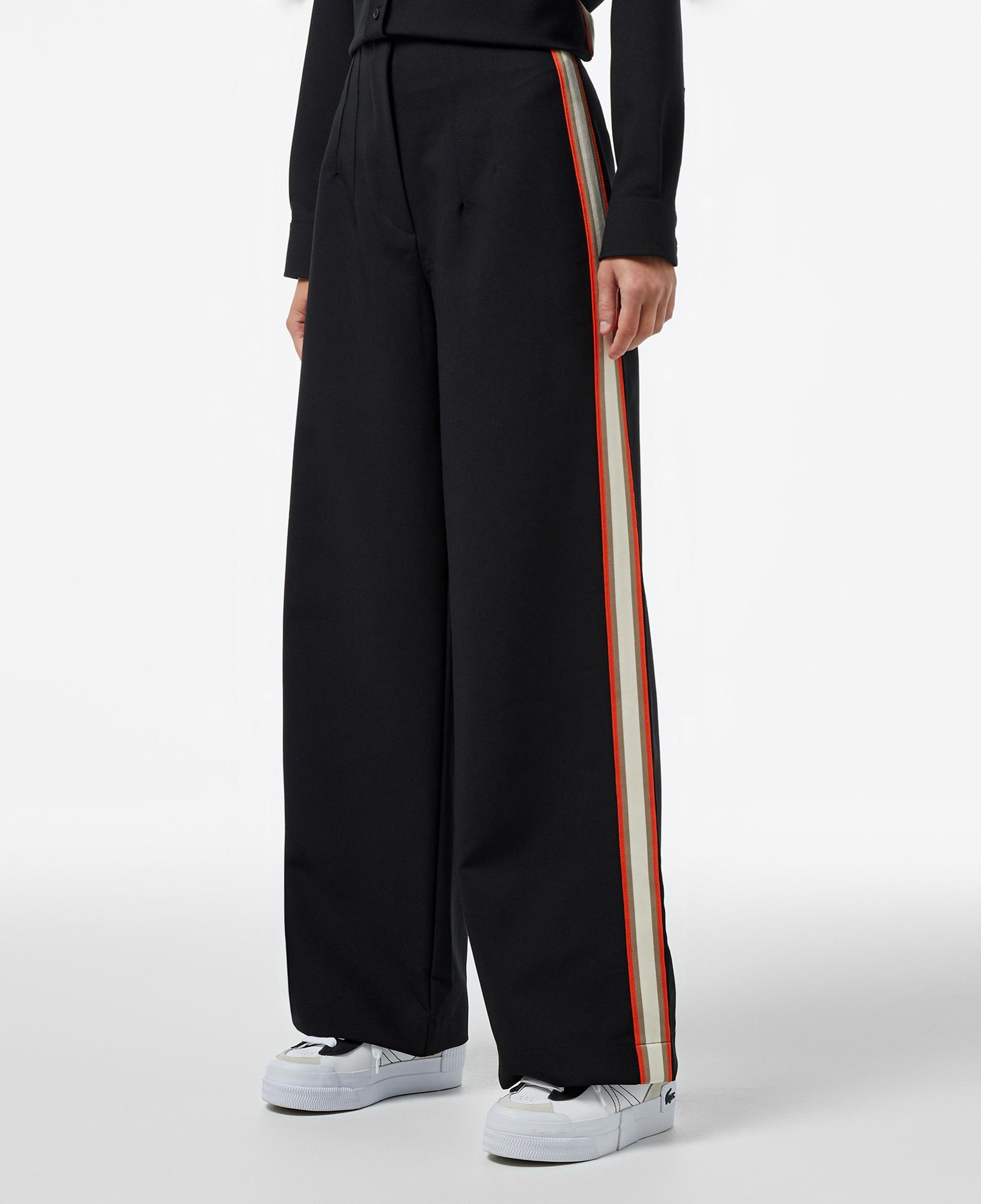 Lacoste Kadın Regular Fit Siyah Pantolon