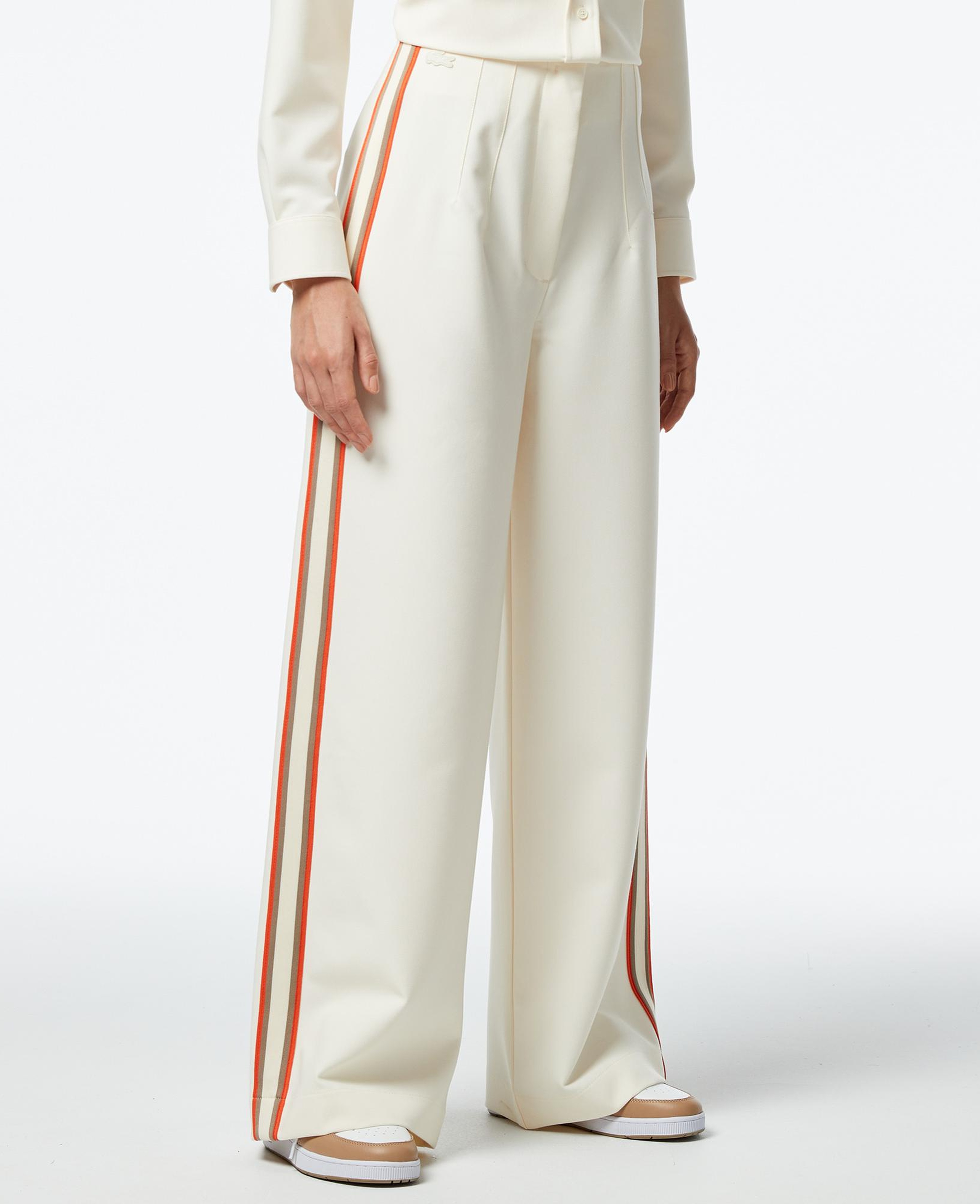 Lacoste Kadın Regular Fit Bej Pantolon