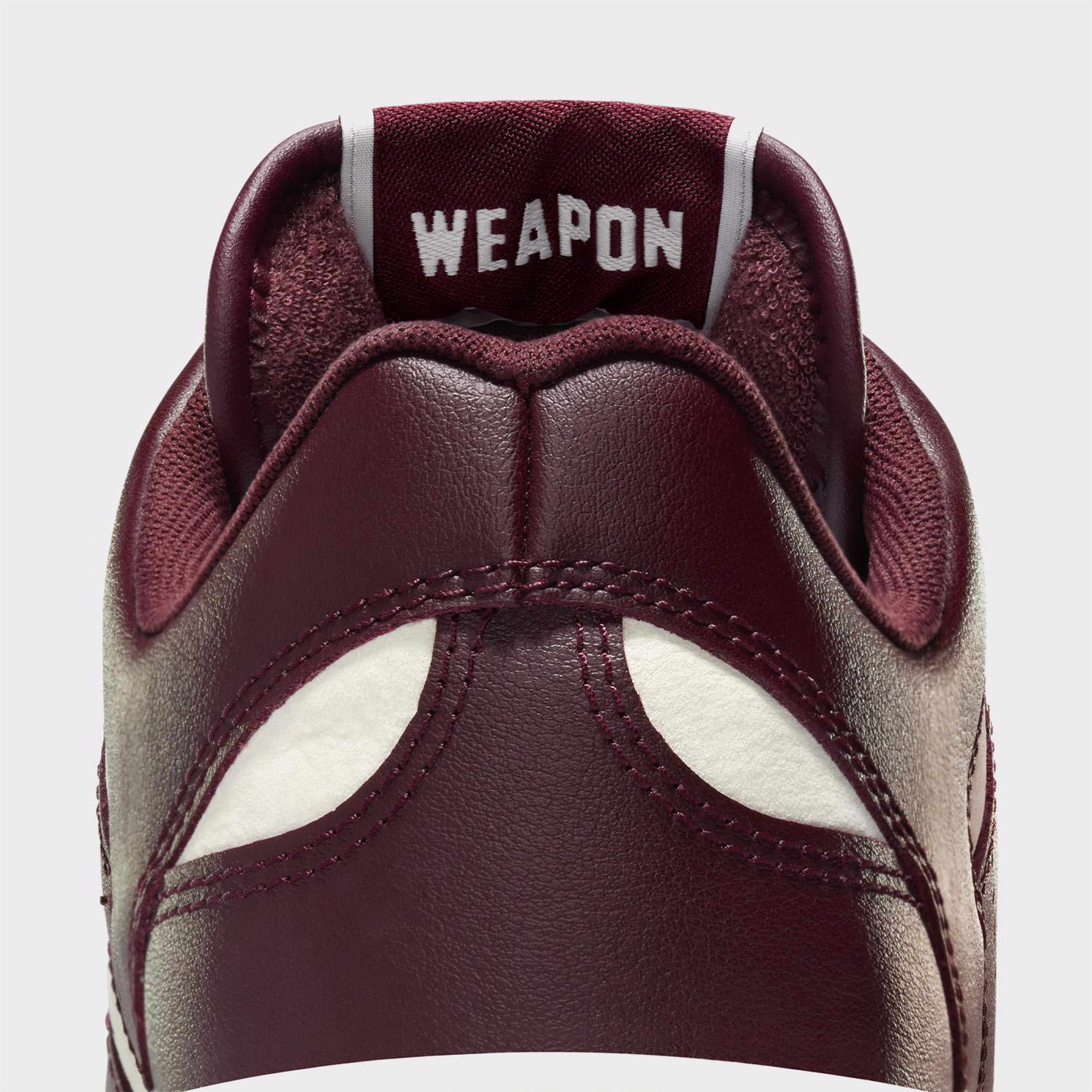 Converse Weapon Unisex Bordo Deri Sneaker