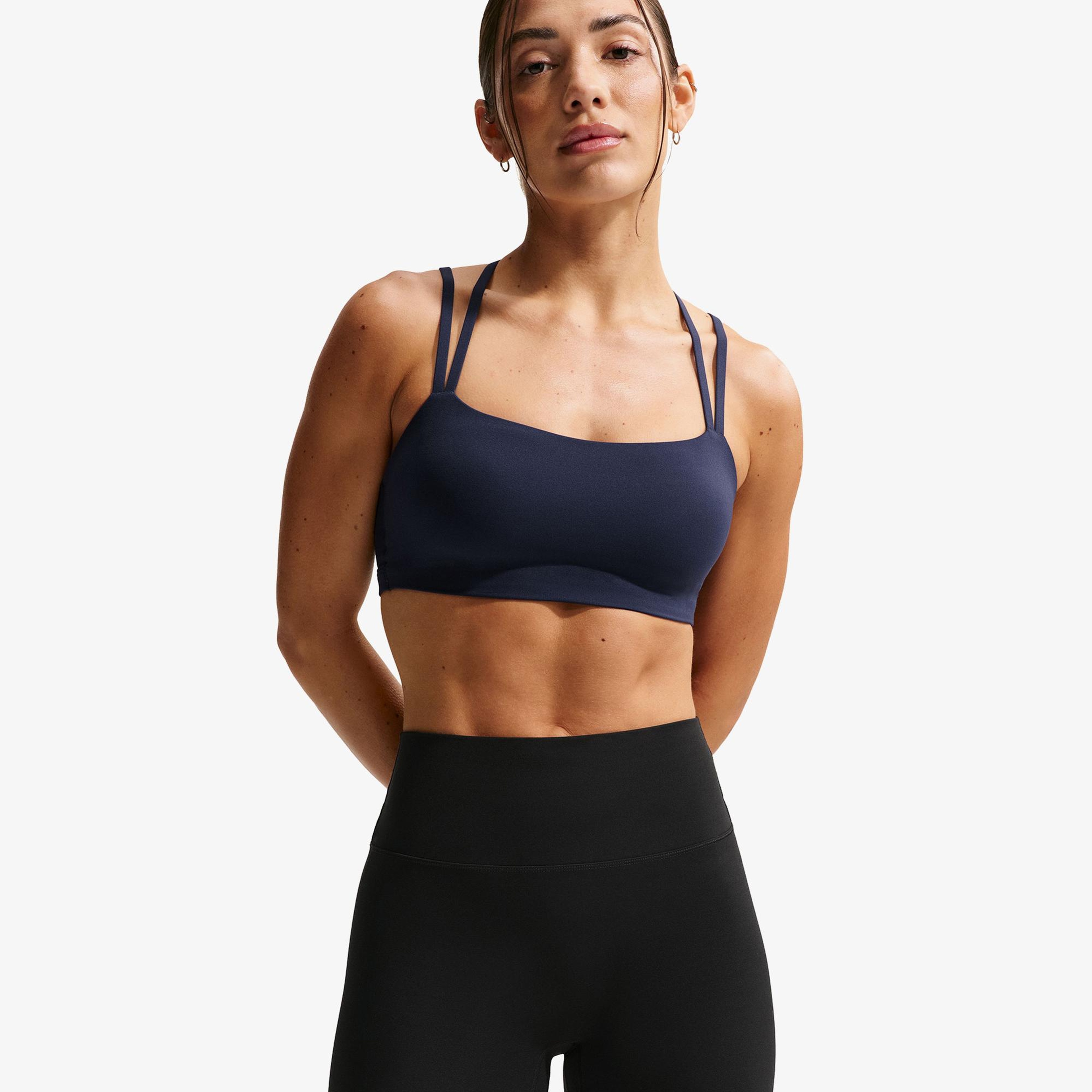 Nike Dri-Fit Zenvy Yüksek Belli 13 cm Kadın Siyah Kısa Tayt
