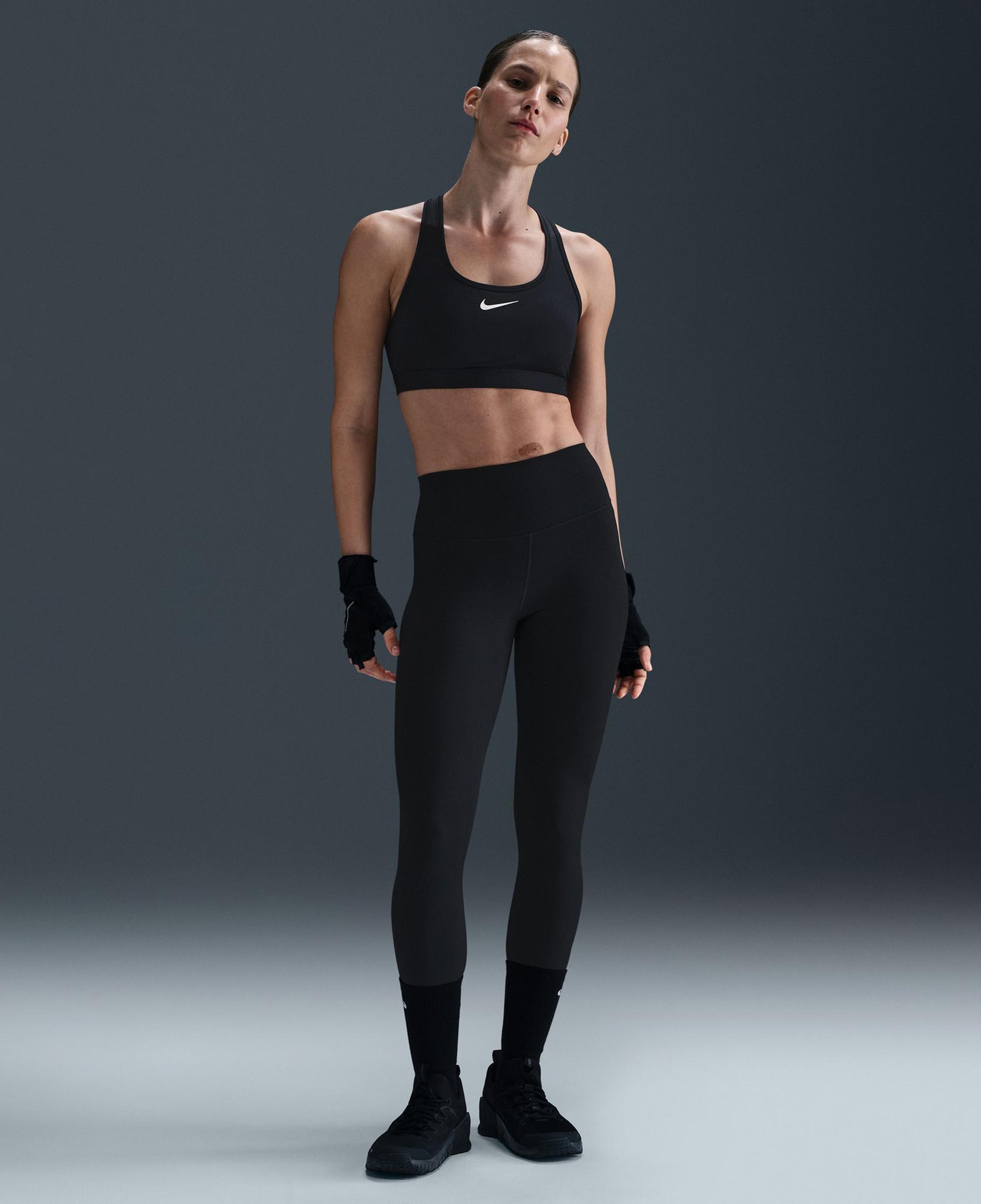 Nike One Dri-Fit Kadın Siyah Tayt