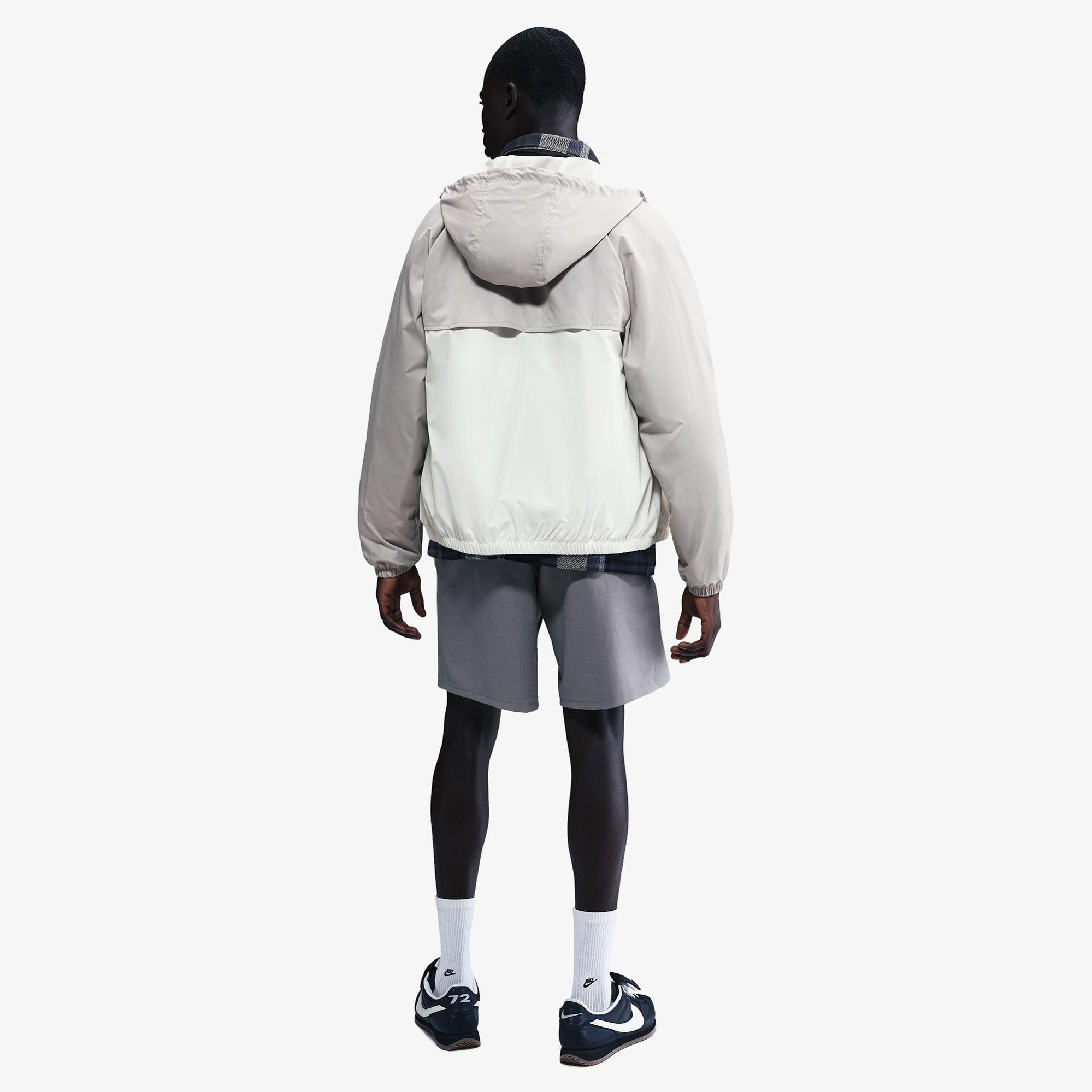 Nike Windrunner Erkek Beyaz Ceket