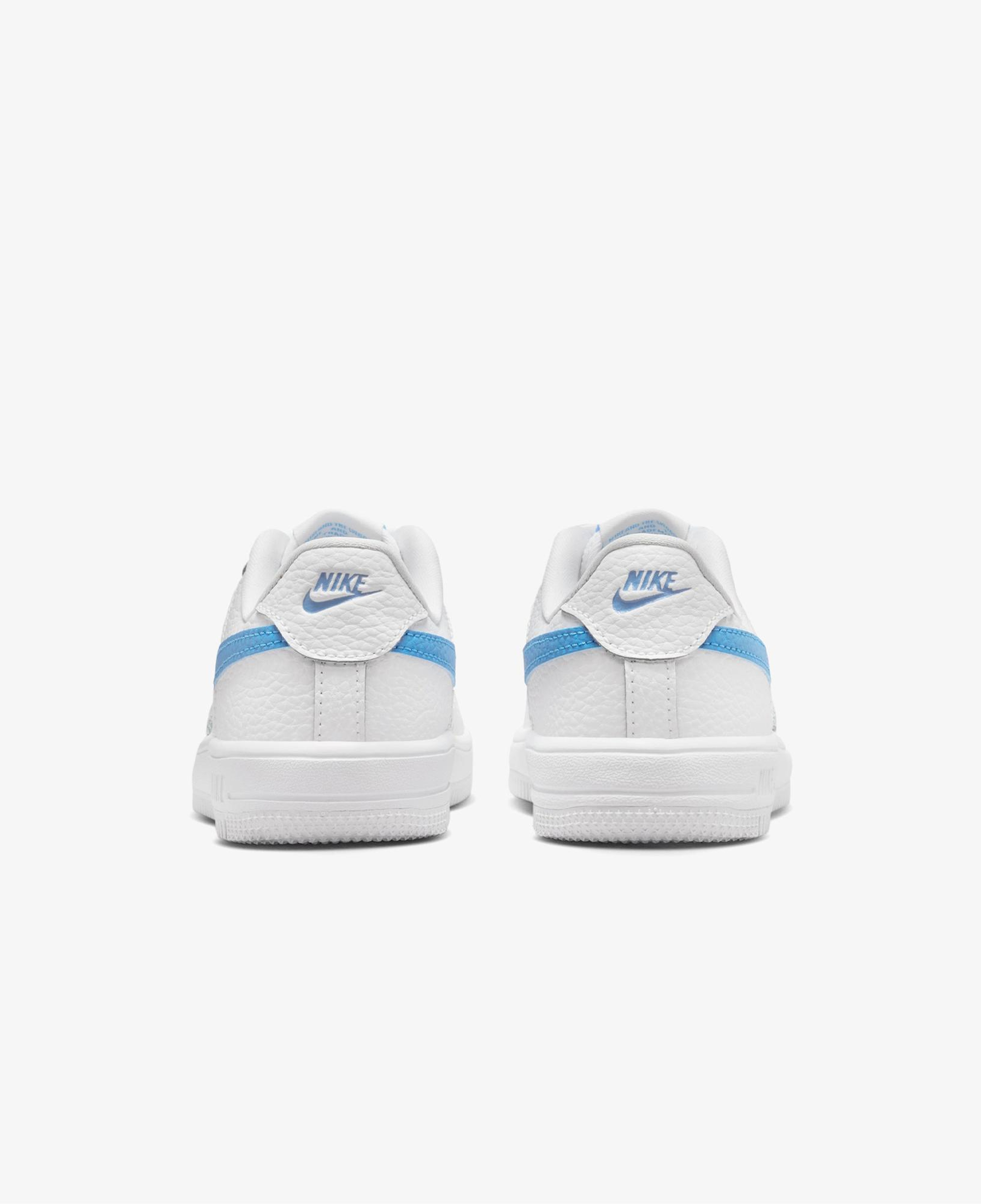 Nike Force 1 Low Lace Çocuk Beyaz/Mavi Spor Ayakkabı