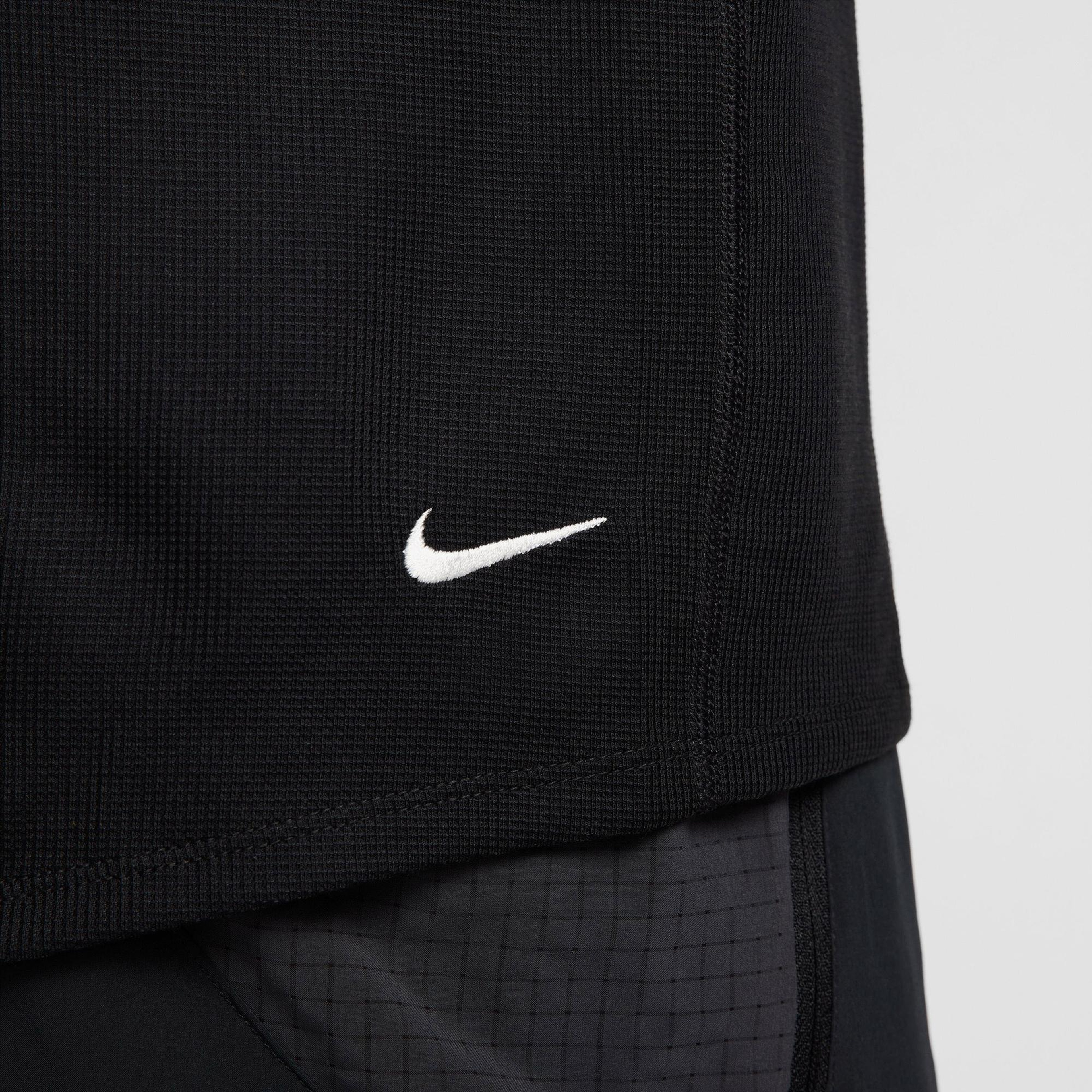 Nike Dri-Fit Trail Midlayer Erkek Siyah Kapüşonlu Hoodie