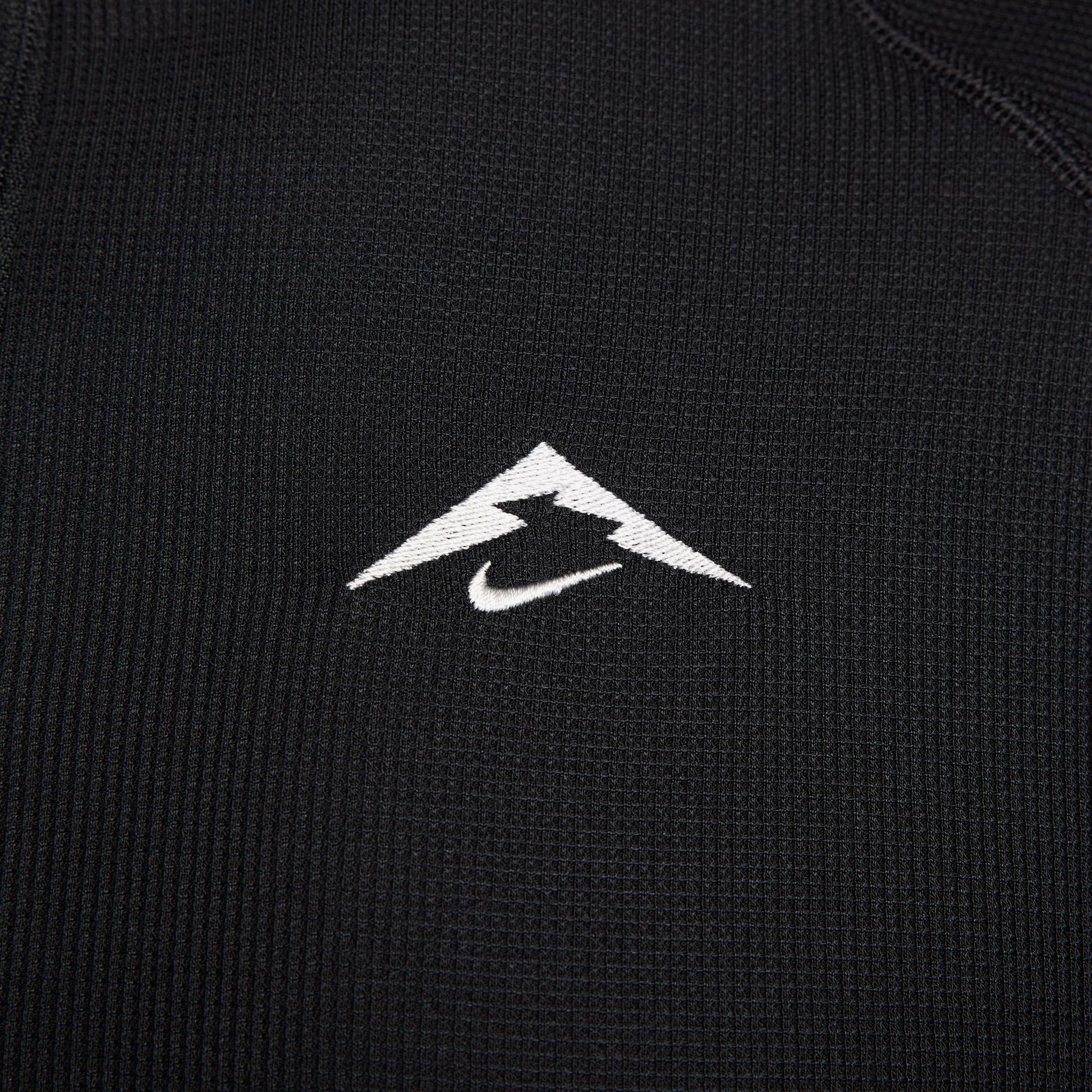 Nike Dri-Fit Trail Midlayer Erkek Siyah Kapüşonlu Hoodie