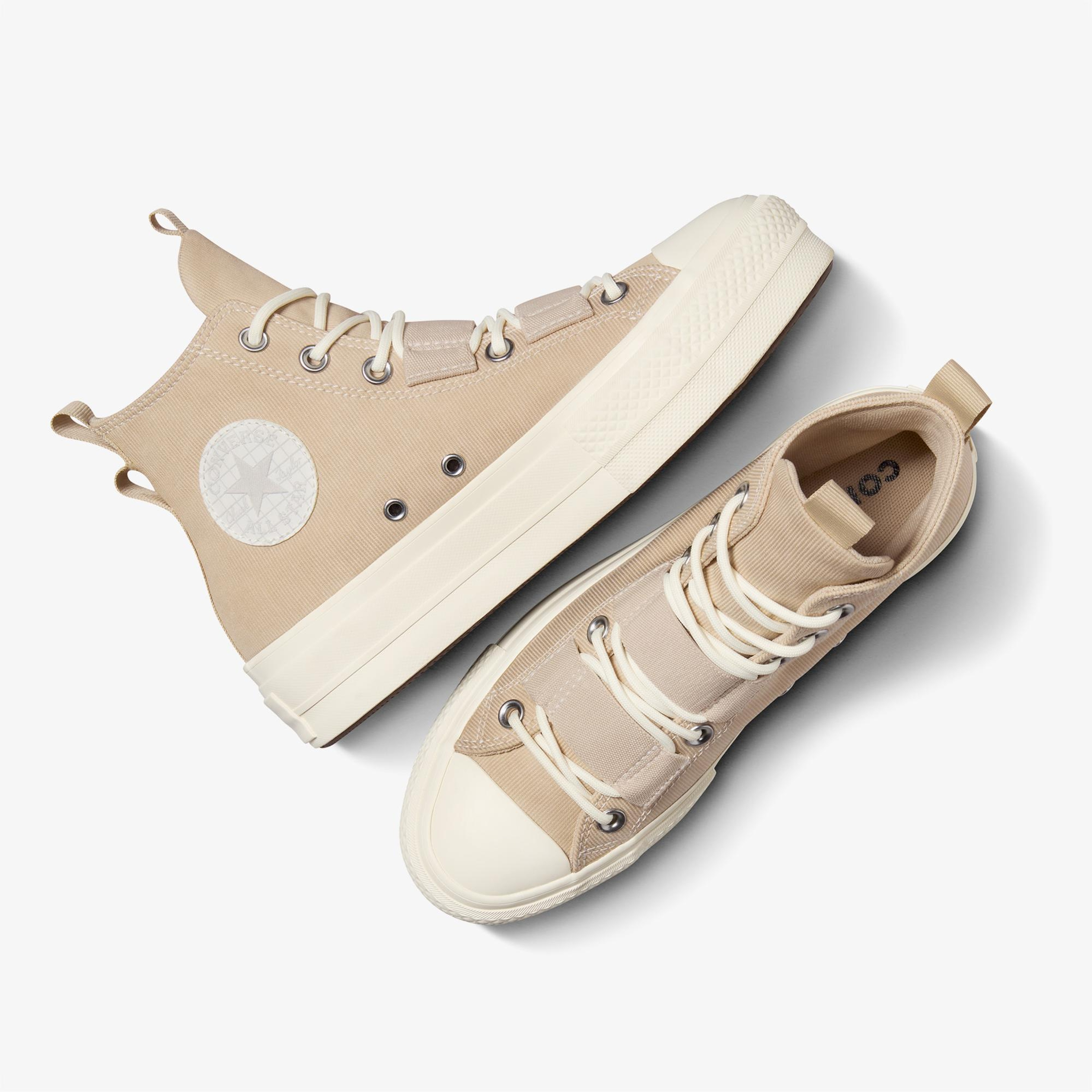 Converse Chuck Taylor All Star Lift Unisex Bej Platform Sneaker