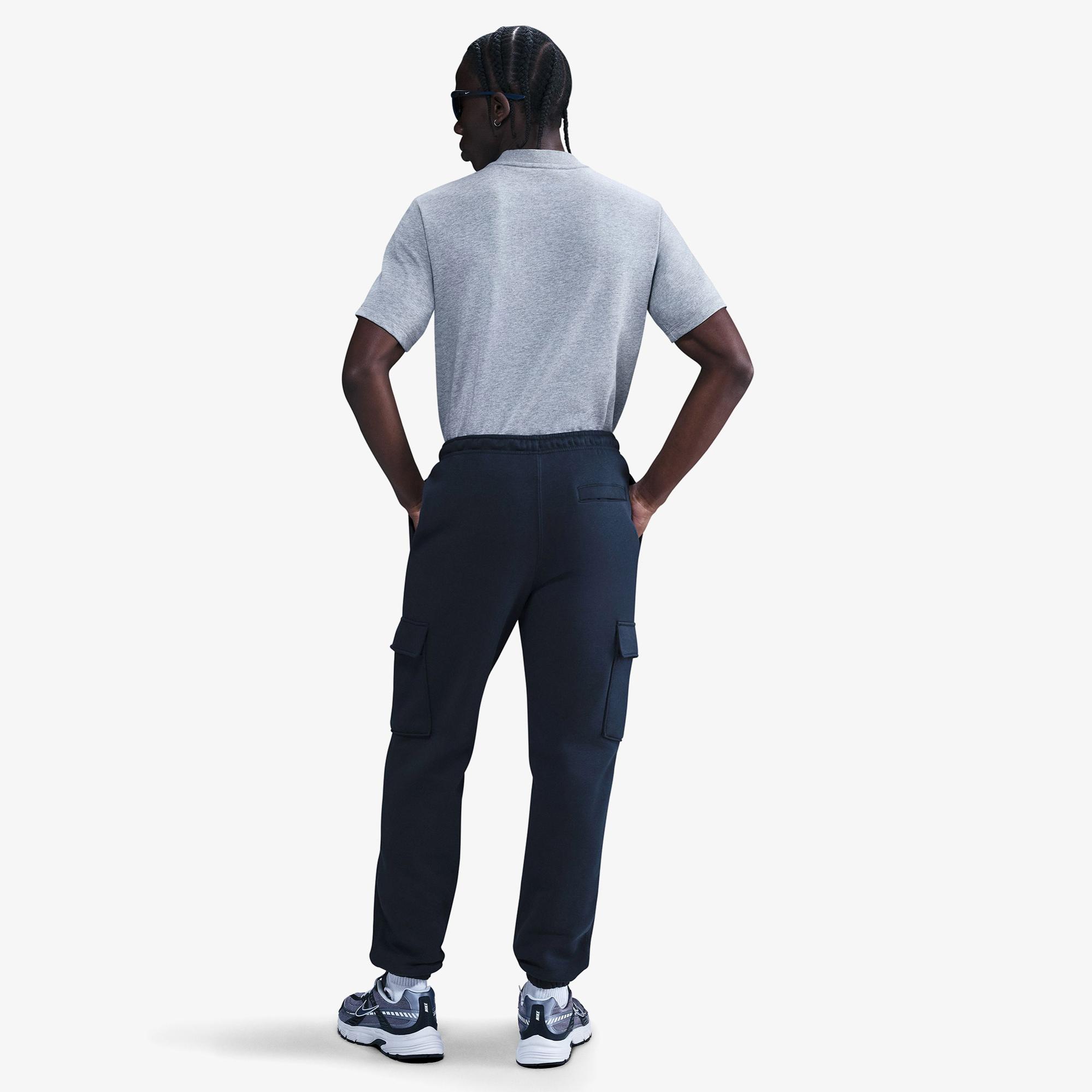 Nike Club Cargo Erkek Lacivert Eşofman Altı