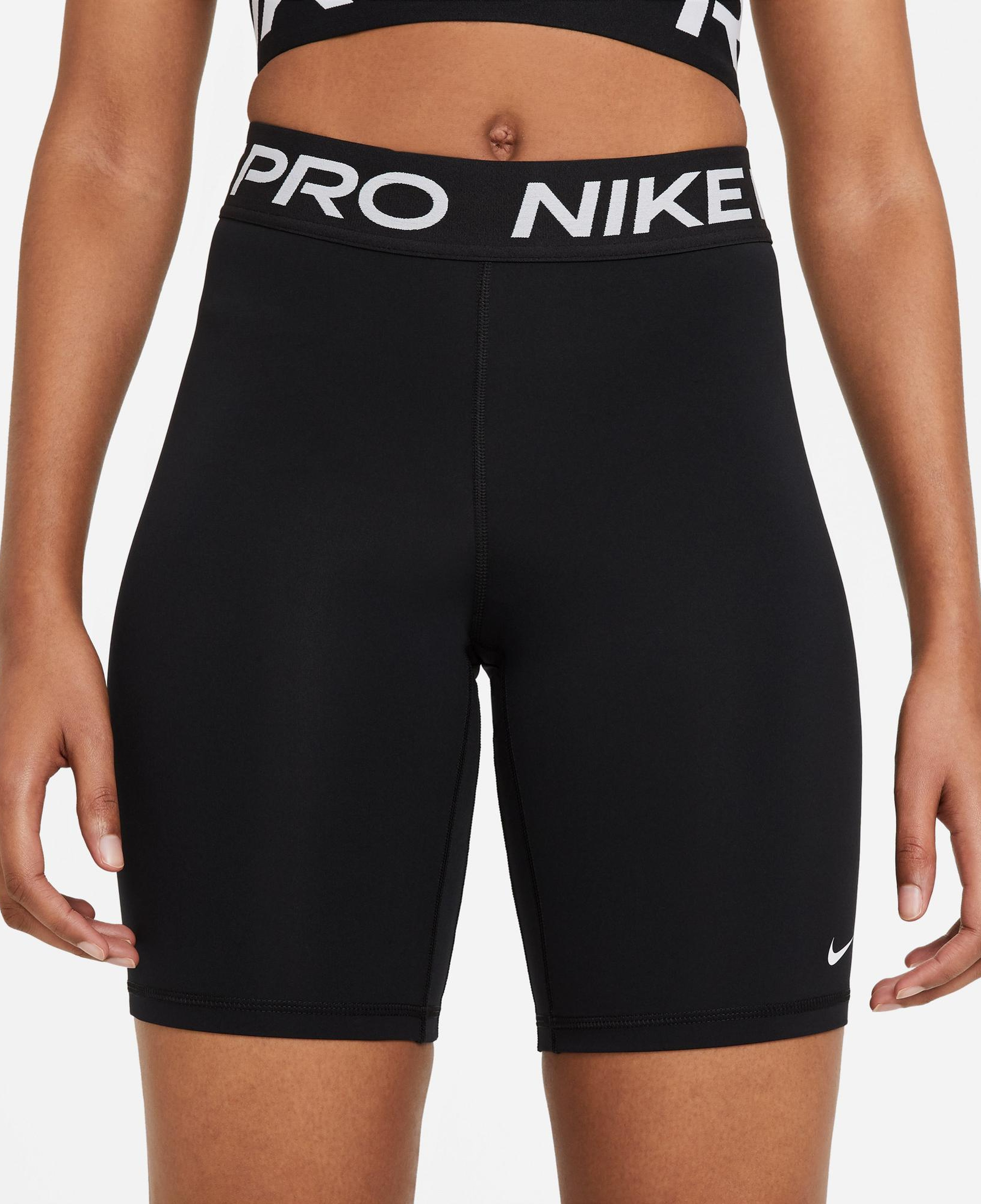 Nike Pro 365 20 cm Kadın Siyah Kısa Tayt