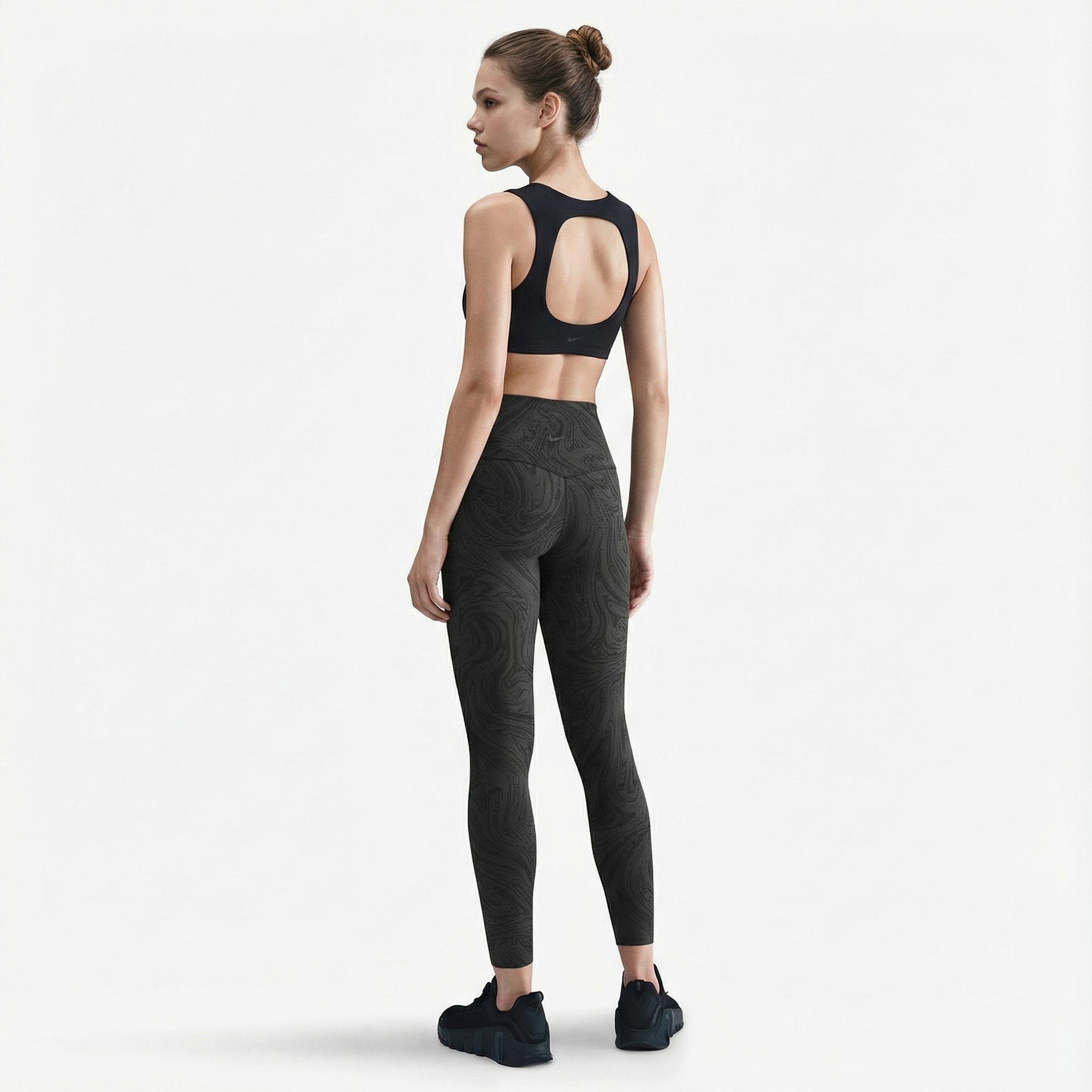 Nike Dri-Fit Zenvy Kadın Siyah Tayt