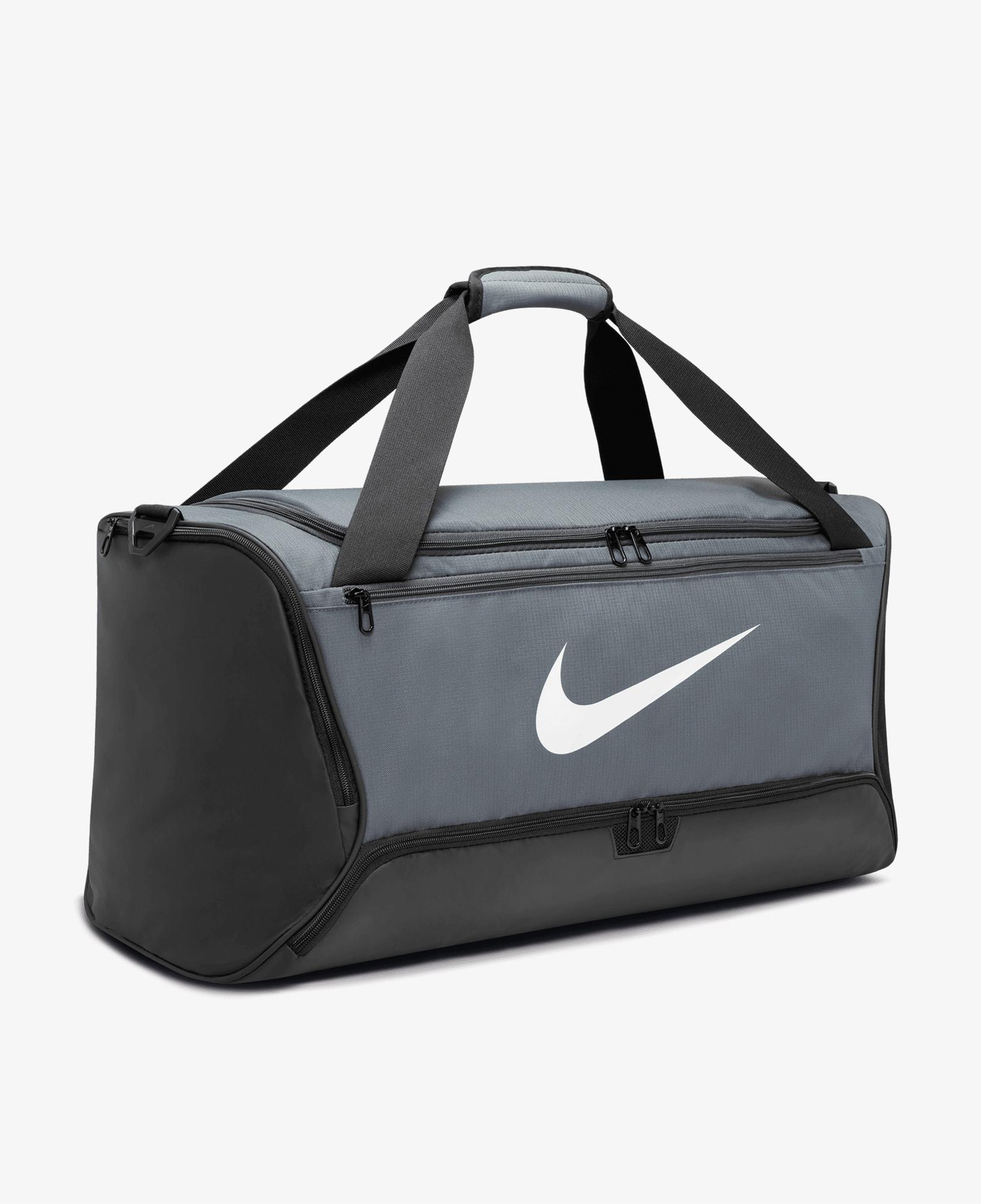Nike Brasilia Duff - 9.5 (60L) Unisex Gri Spor Çantası