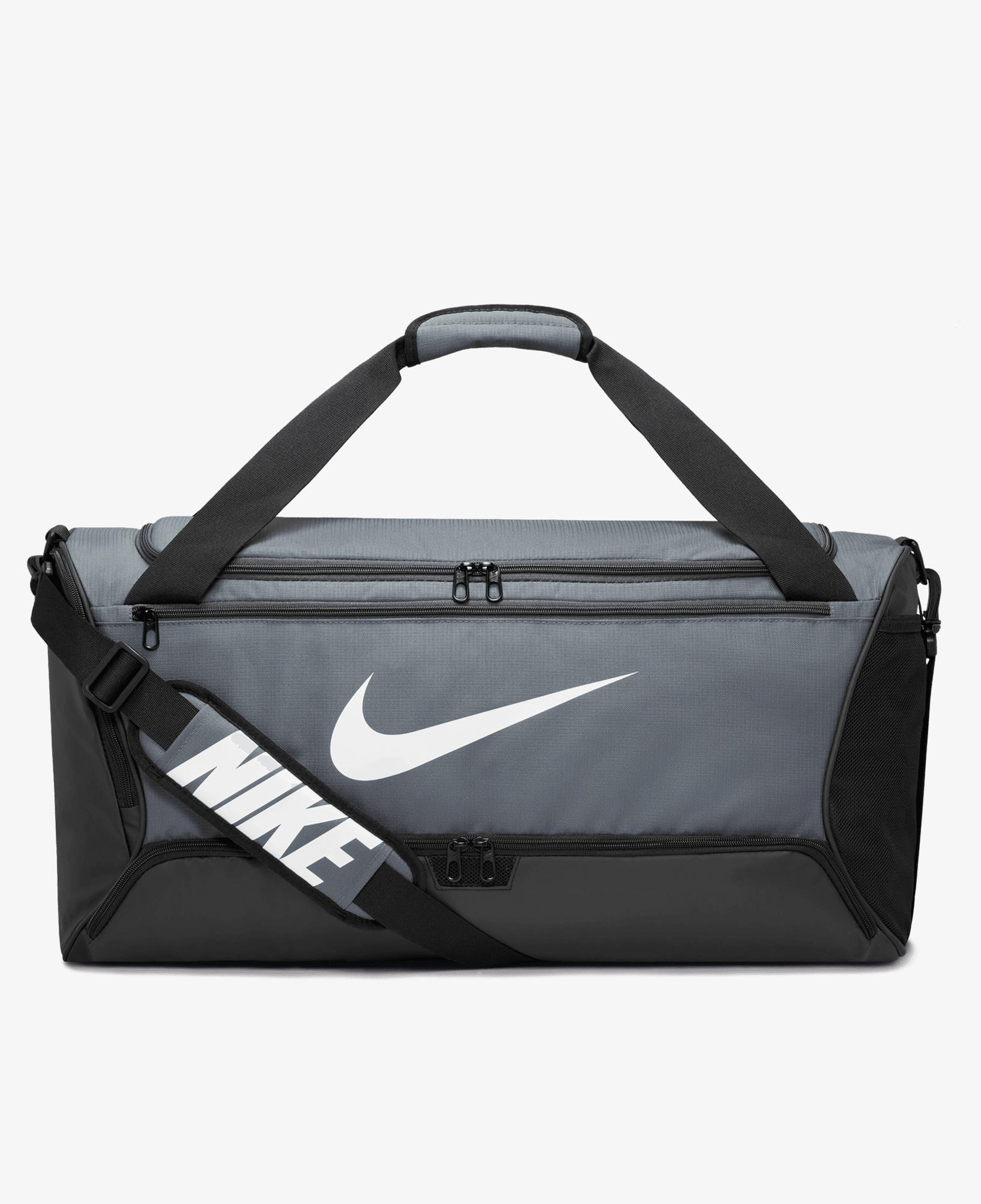 Nike Brasilia Duff - 9.5 (60L) Unisex Gri Spor Çantası