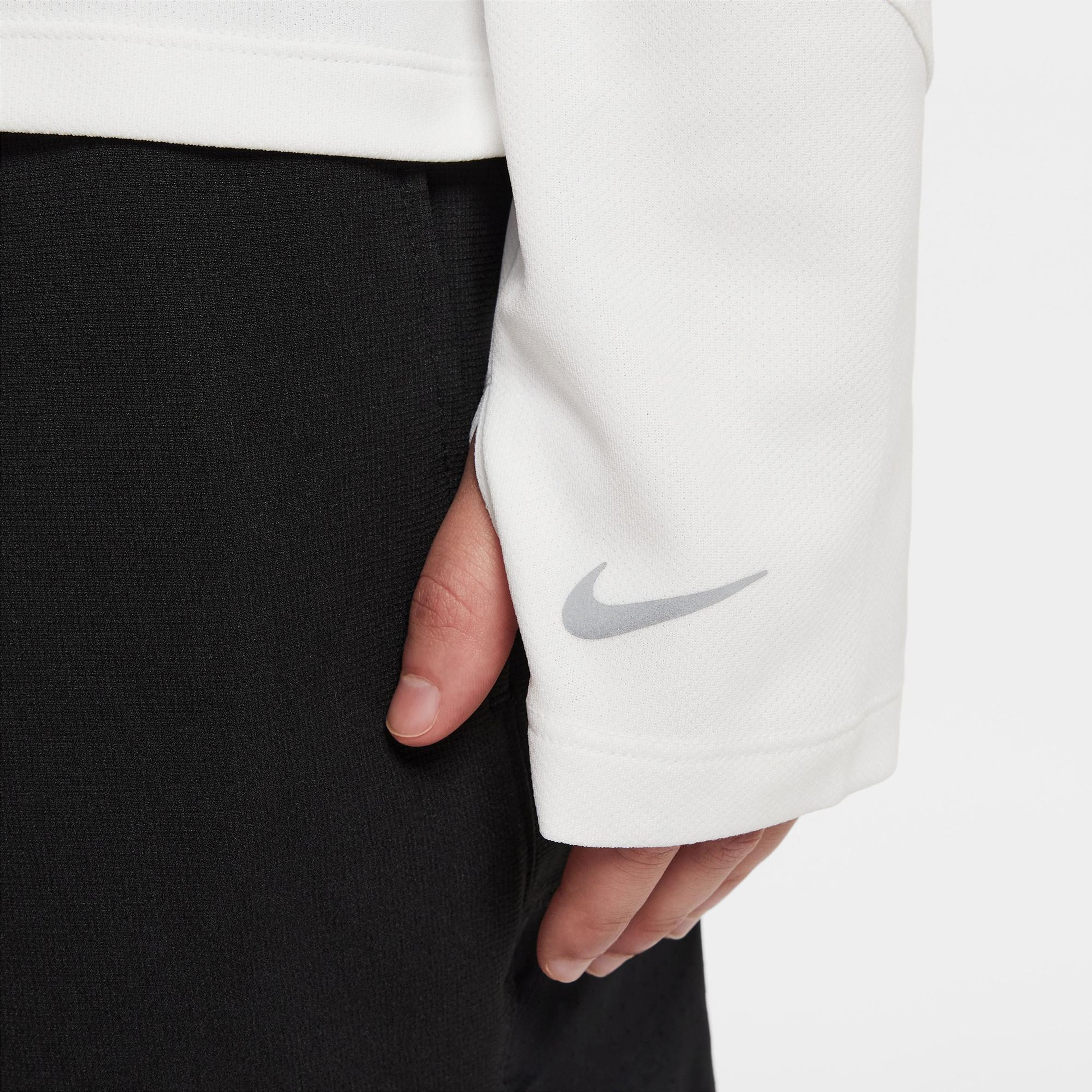 Nike Dri-Fit Multi Çocuk Beyaz Eşofman Üstü