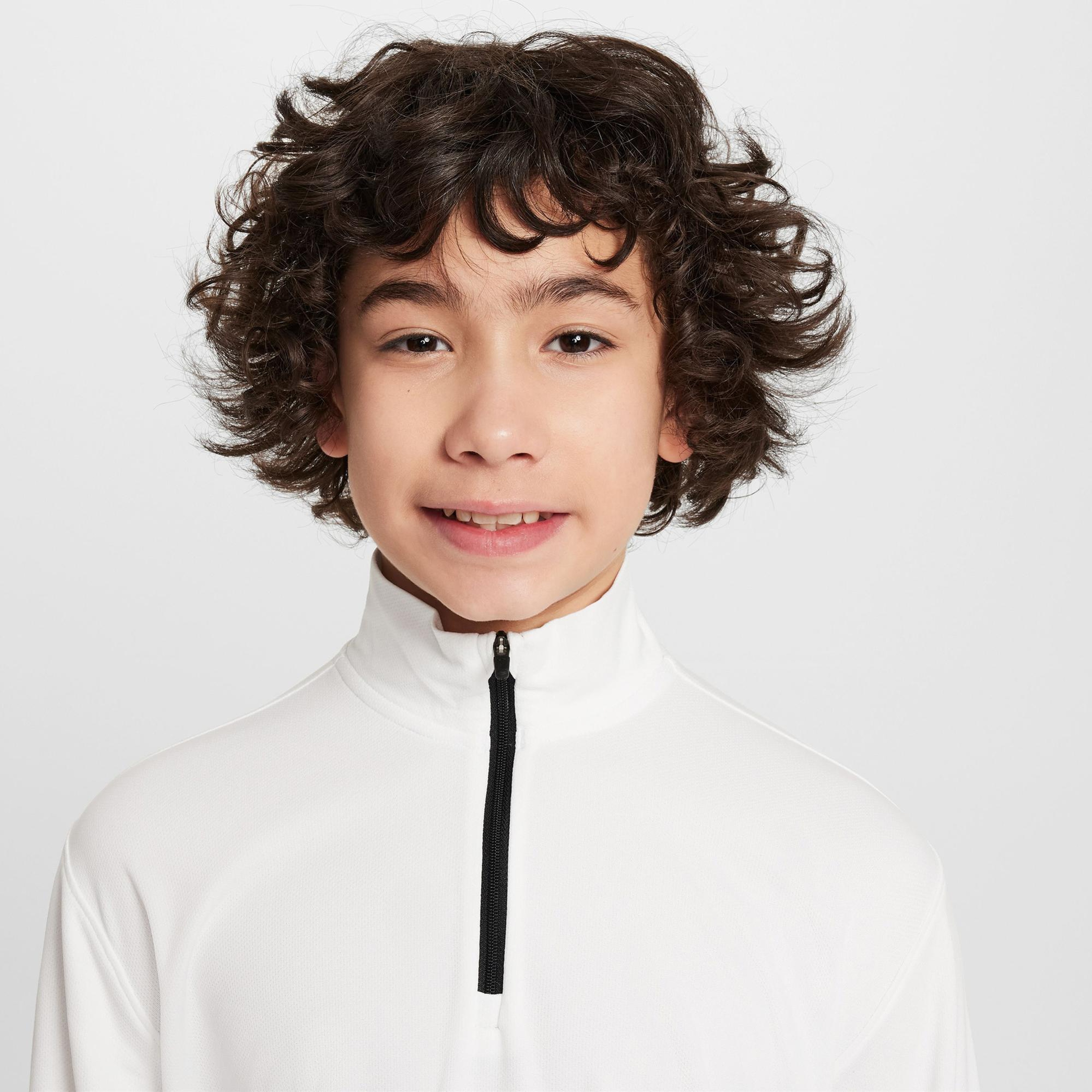 Nike Dri-Fit Multi Çocuk Beyaz Eşofman Üstü