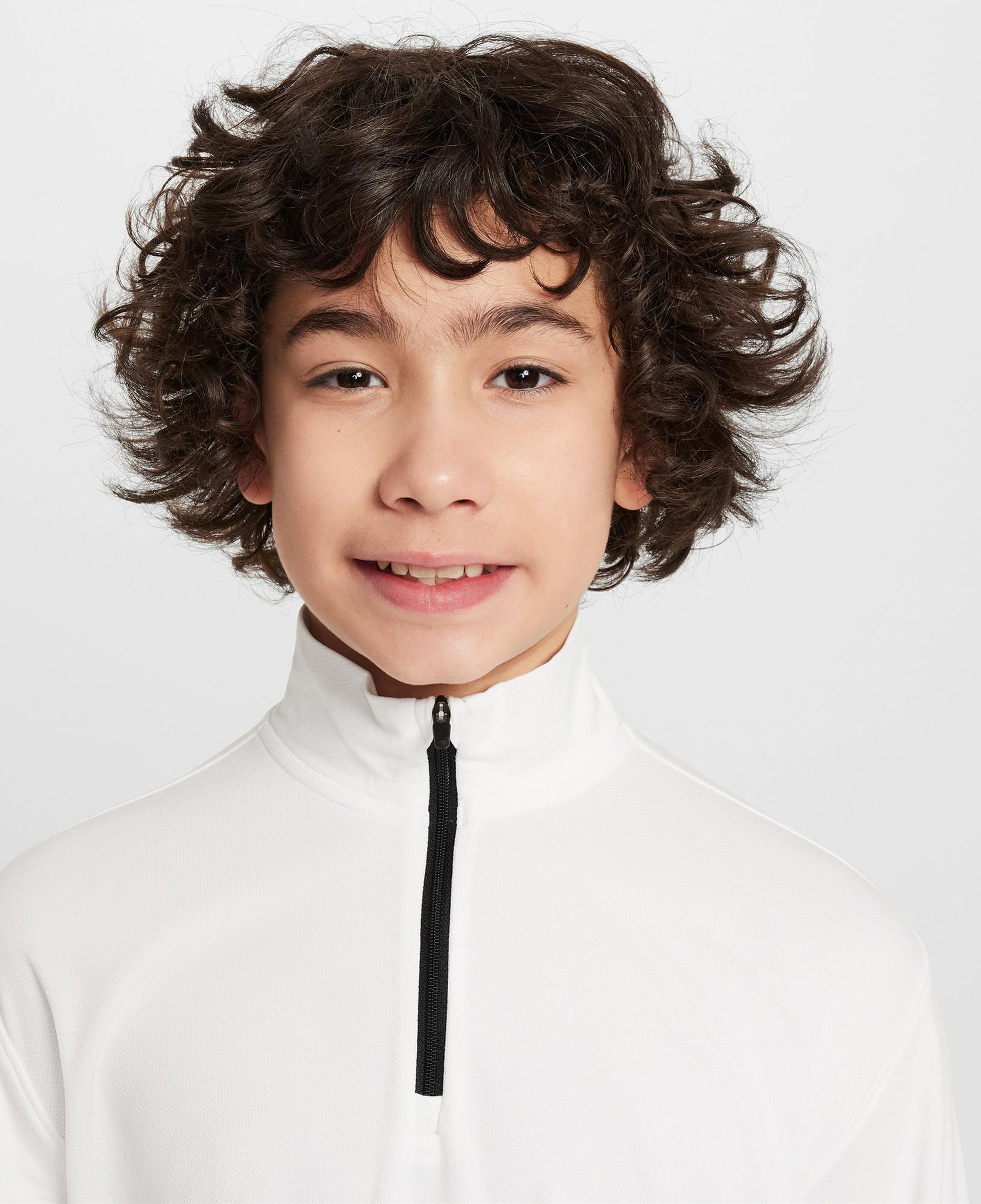 Nike Dri-Fit Multi Çocuk Beyaz Eşofman Üstü