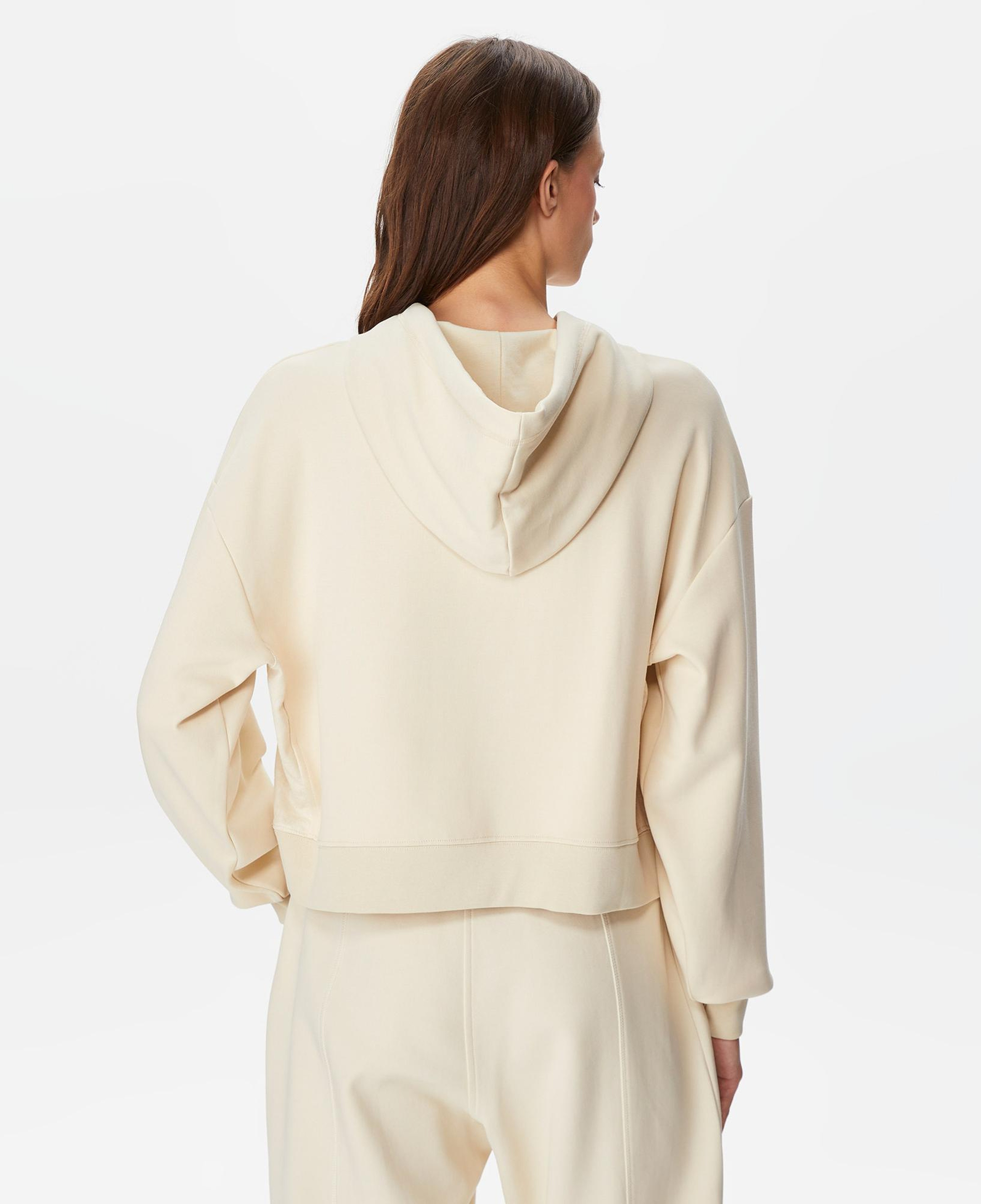 Les Benjamins 405 Kadın Krem Rengi Sweatshirt
