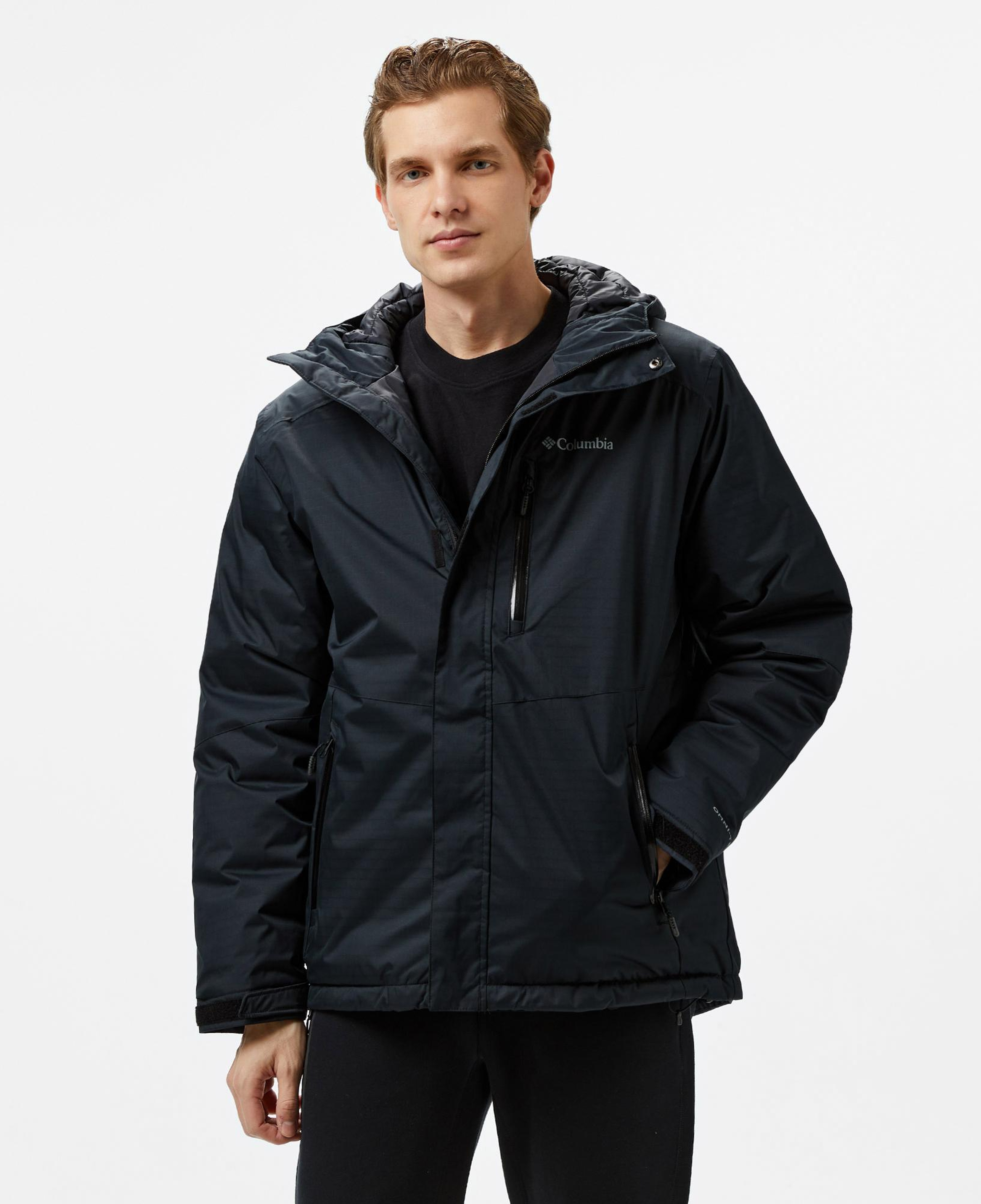 Columbia Oak Harbor II Insulated Erkek Siyah Mont