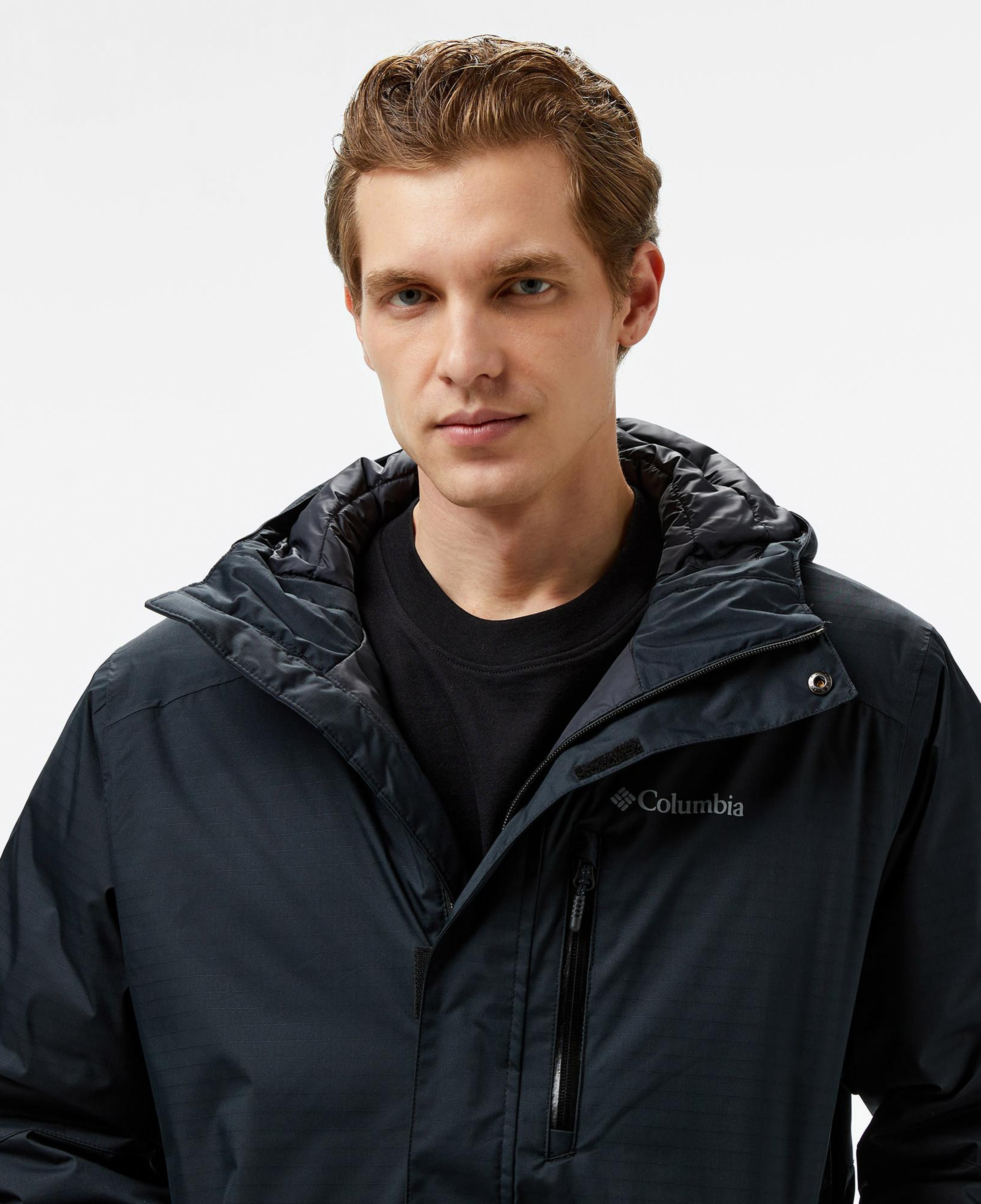 Columbia Oak Harbor II Insulated Erkek Siyah Mont