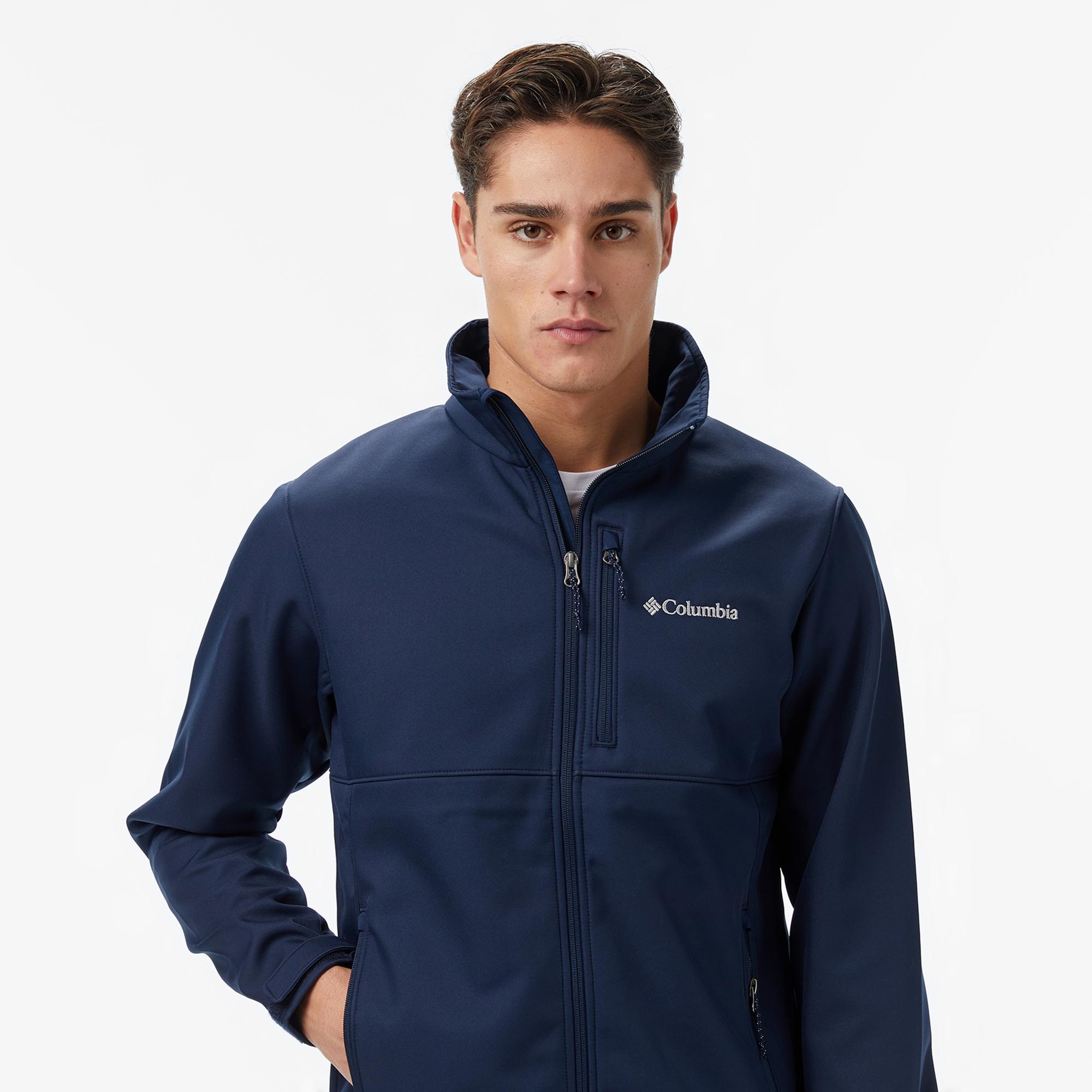 Columbia Ascender Softshell Erkek Lacivert Outdoor Ceket