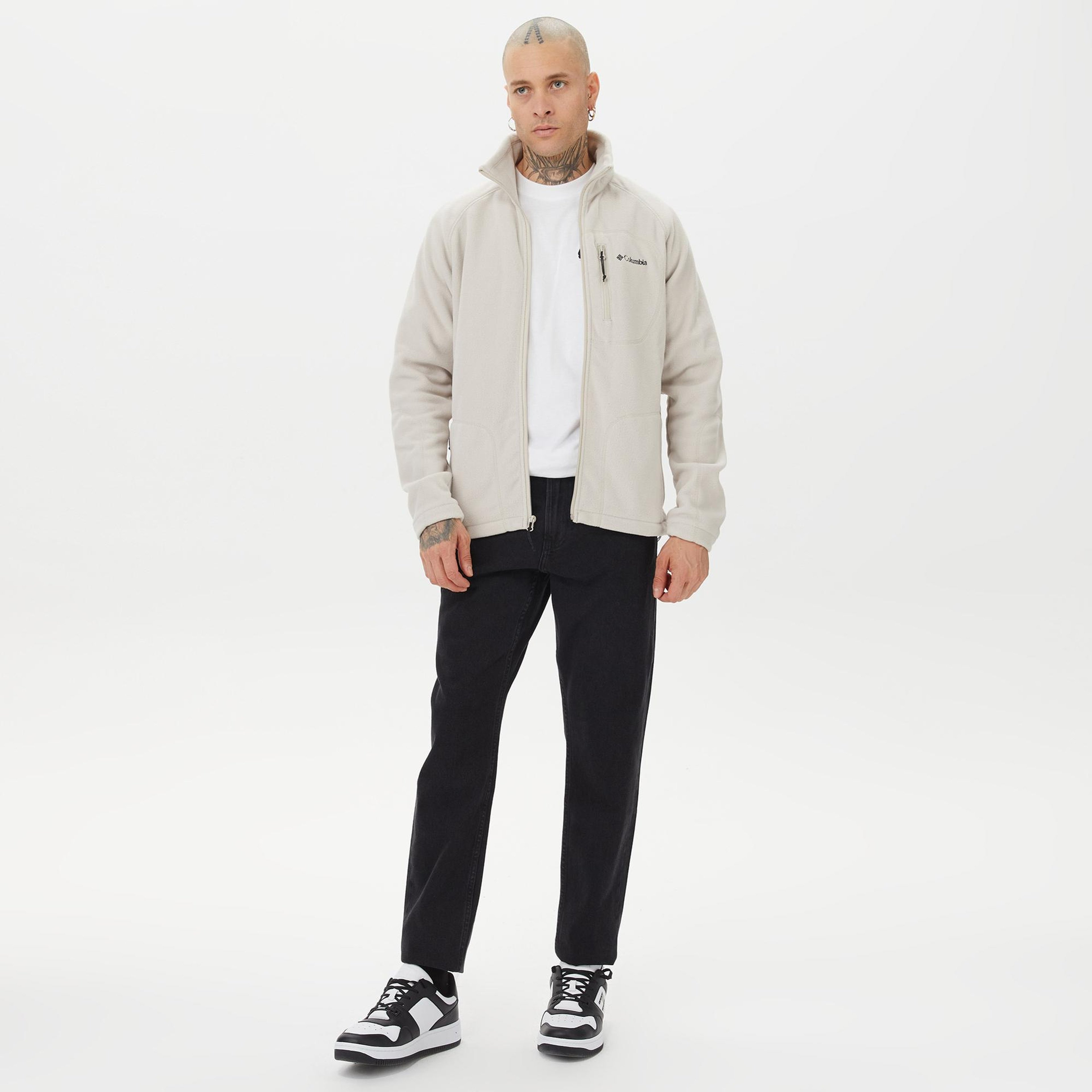 Columbia Fast Trek II Erkek Krem Polar Ceket