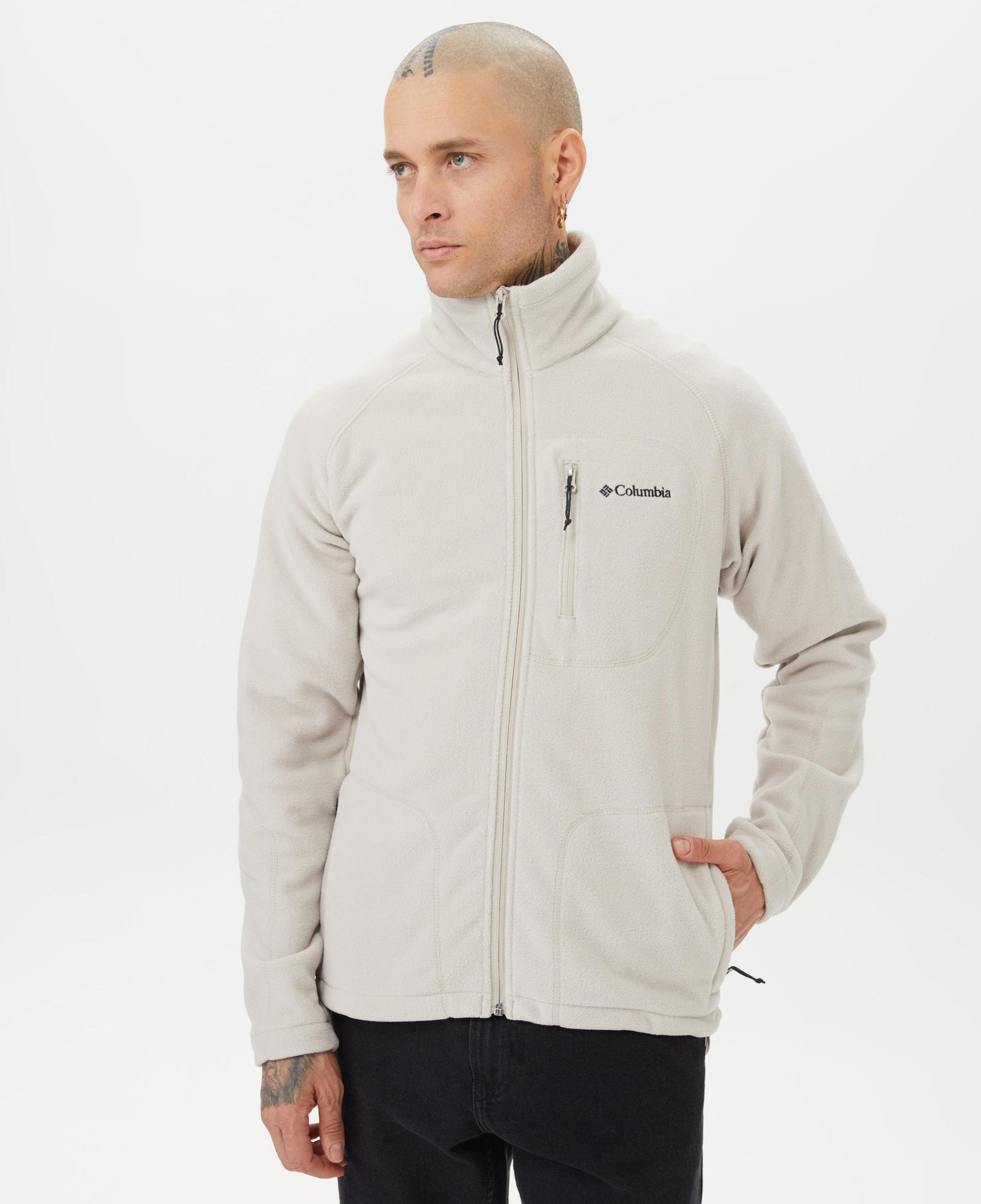 Columbia Fast Trek II Erkek Krem Polar Ceket