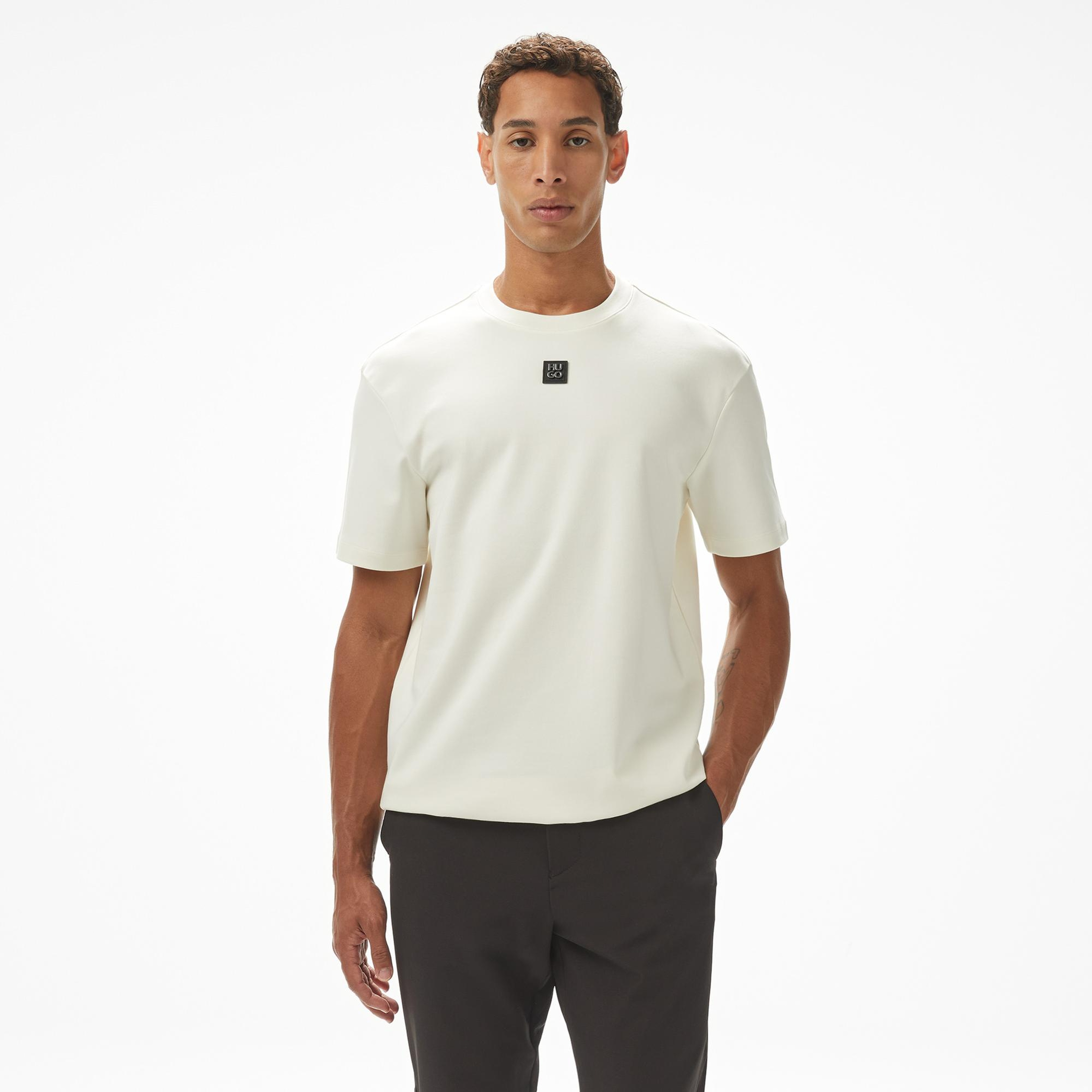 Hugo Dalile Erkek Krem T-Shirt