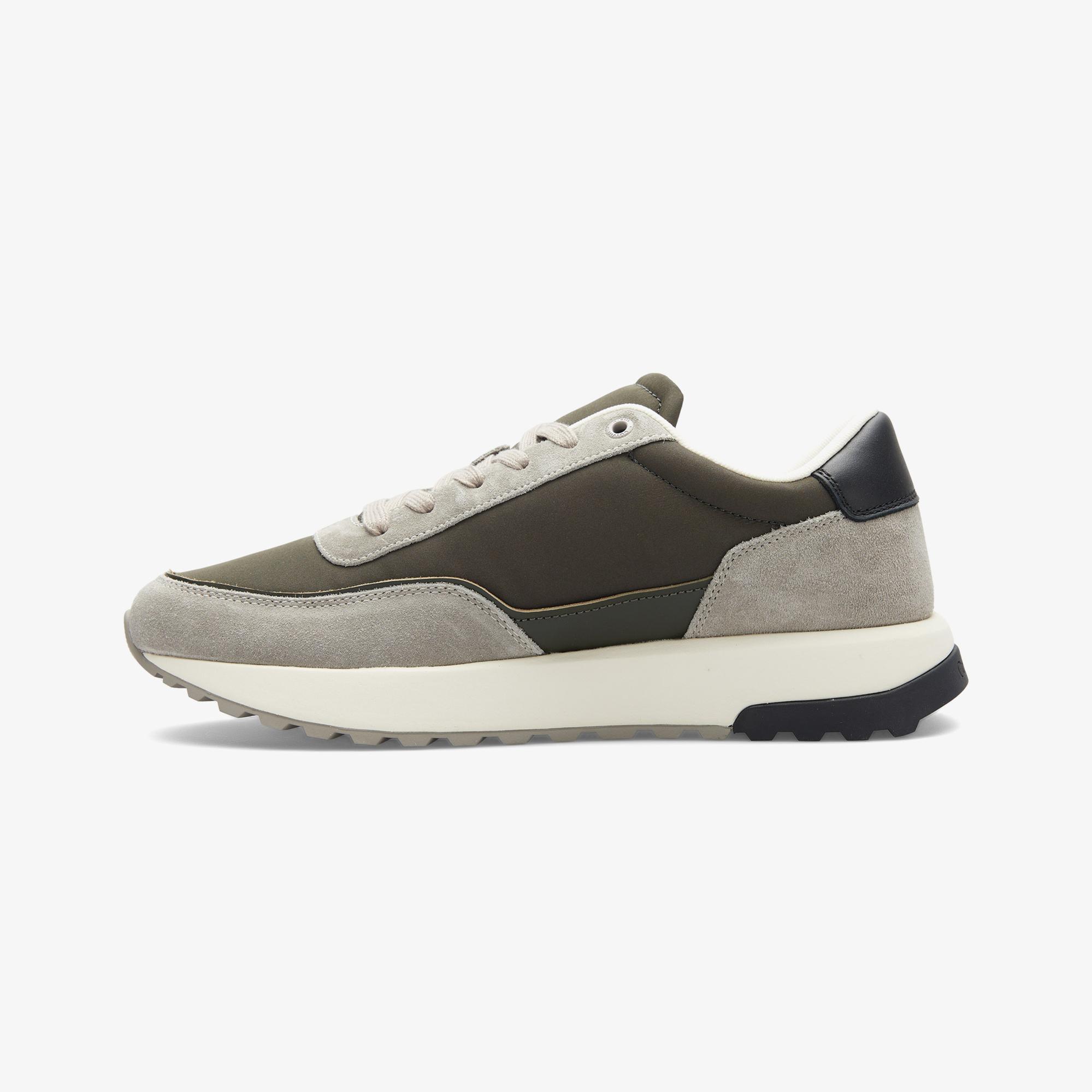 Calvin Klein Low Top Lace Up Repreve Mix Erkek Yeşil Sneaker