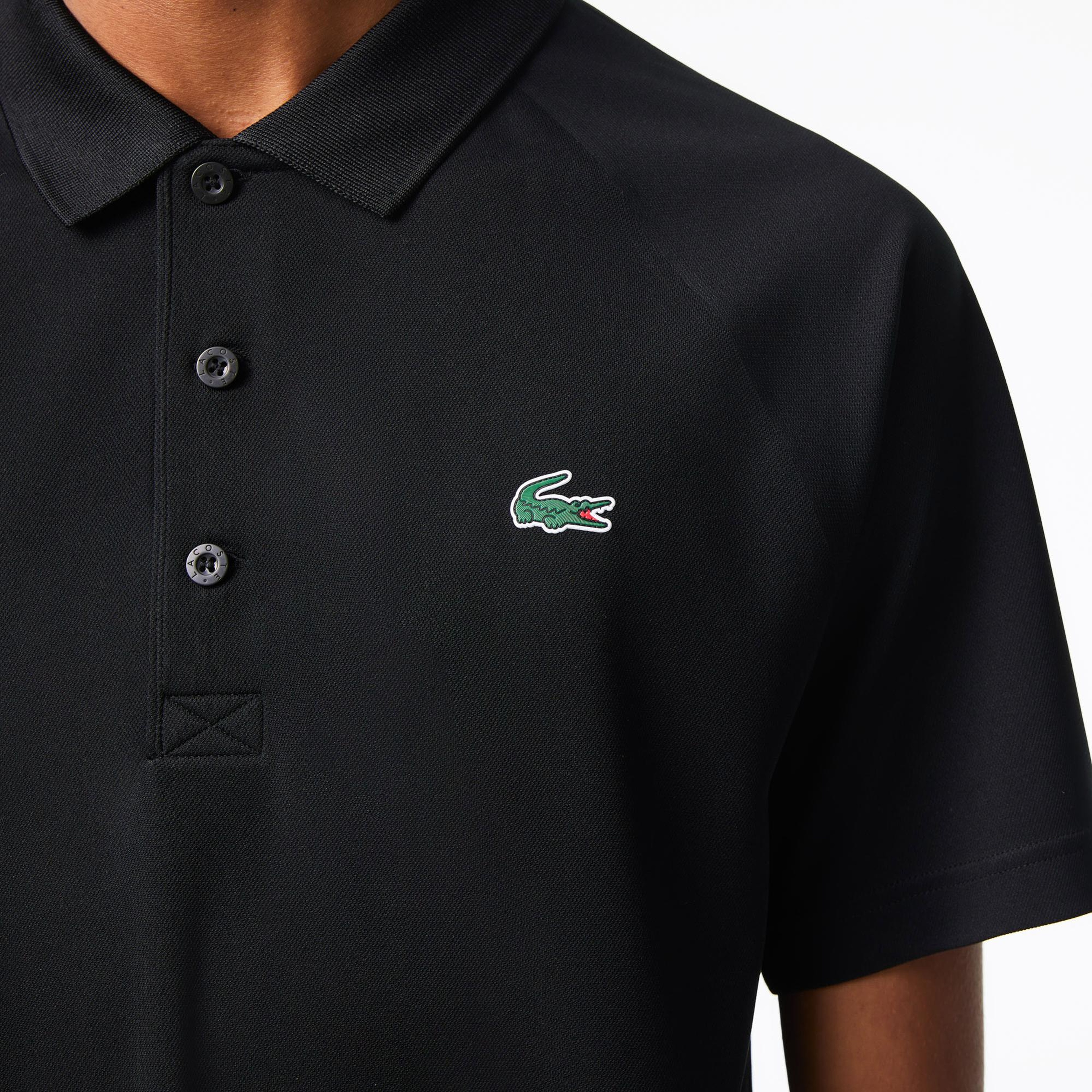 Lacoste Sport Erkek Regular Fit Siyah Polo