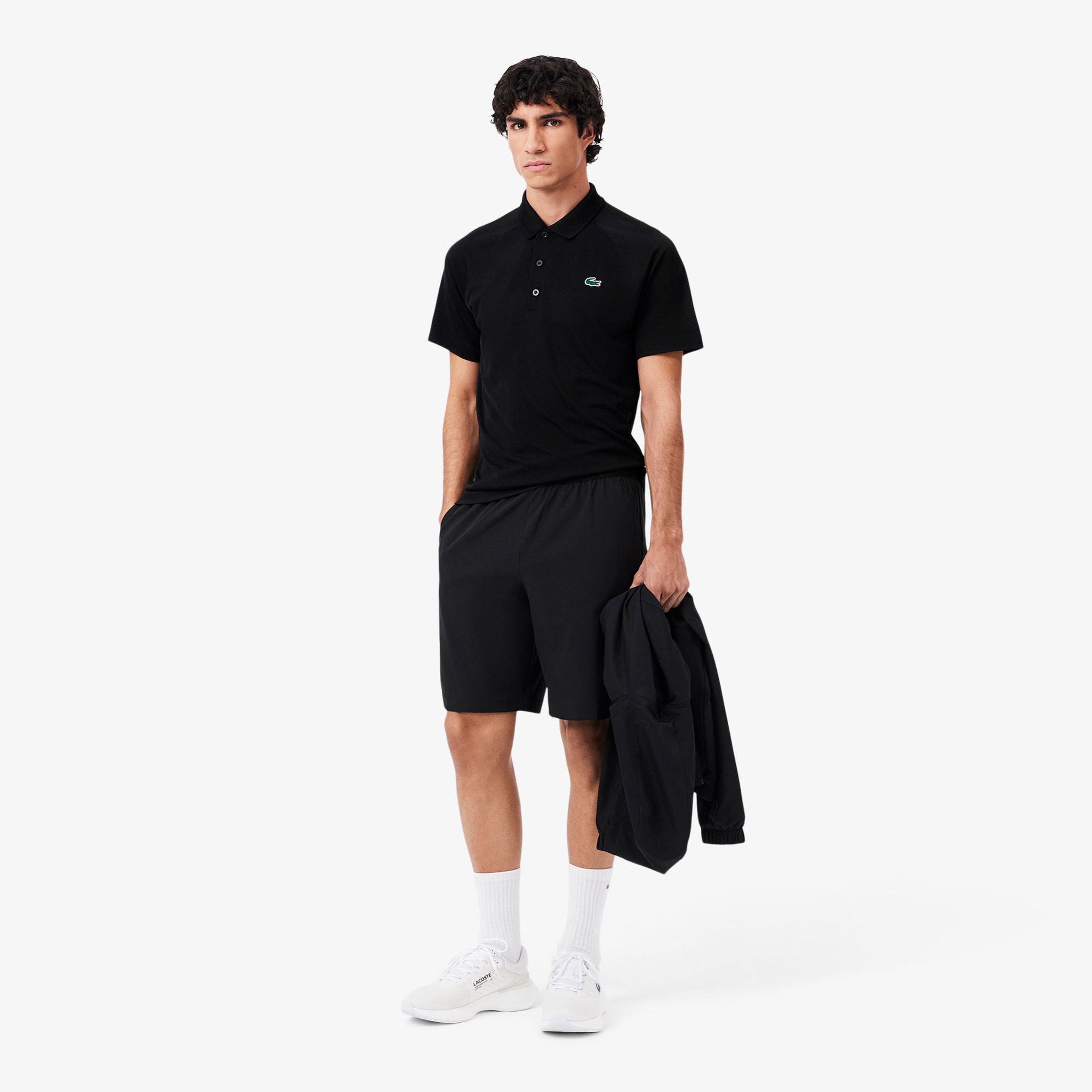 Lacoste Sport Erkek Regular Fit Siyah Polo