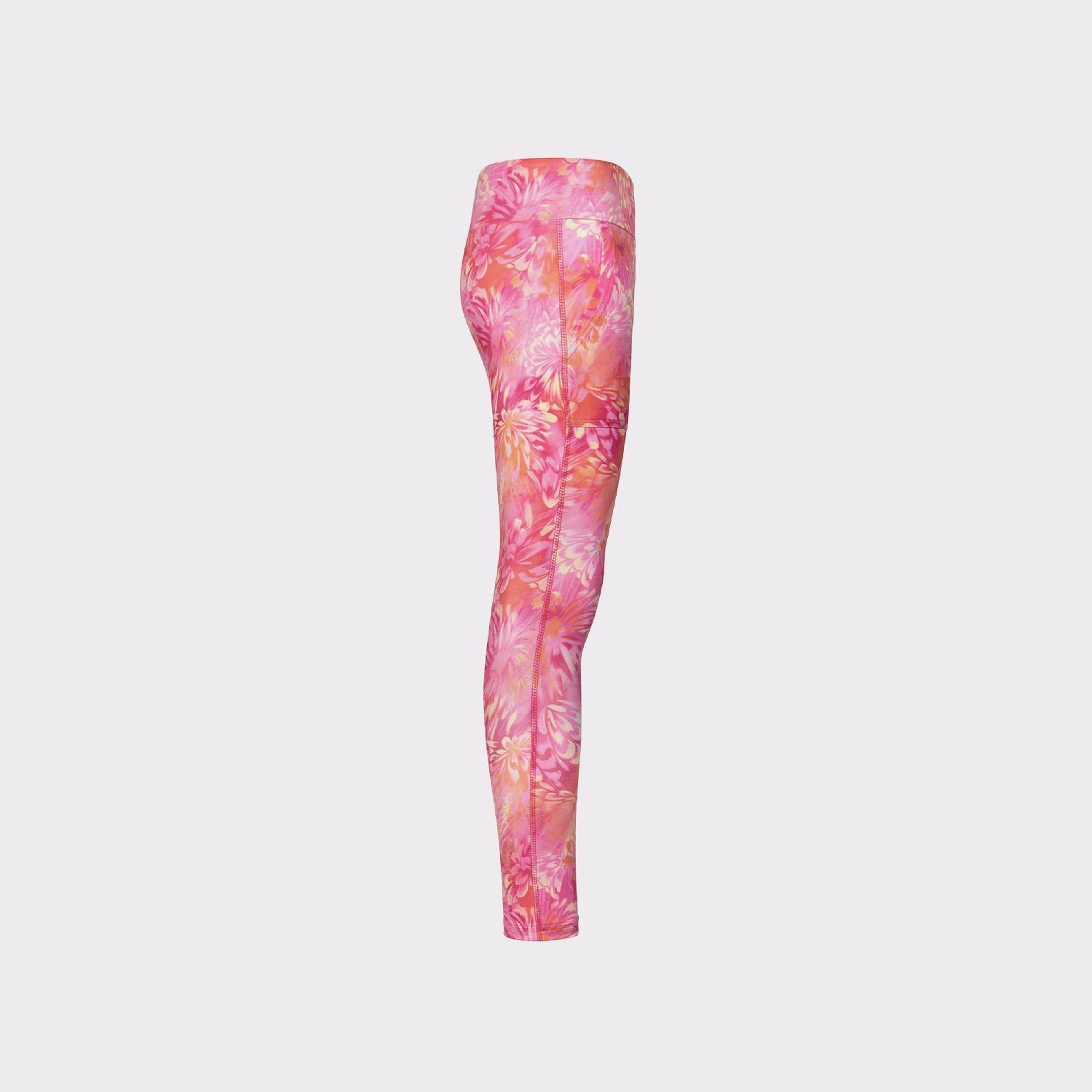 Converse Printed High Rise Çocuk Pembe Tayt