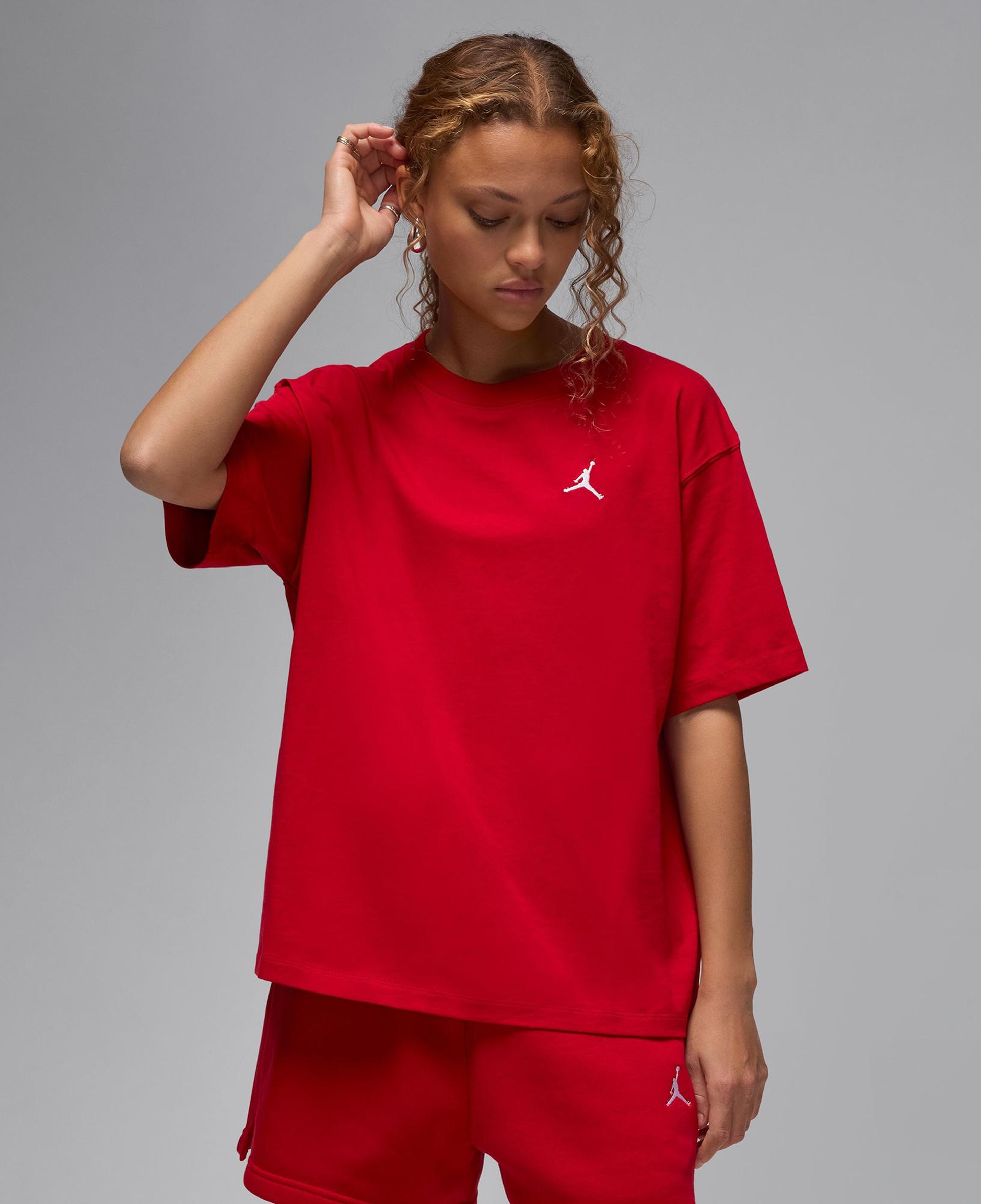 Jordan Essentials Kadın Kırmızı T-Shirt