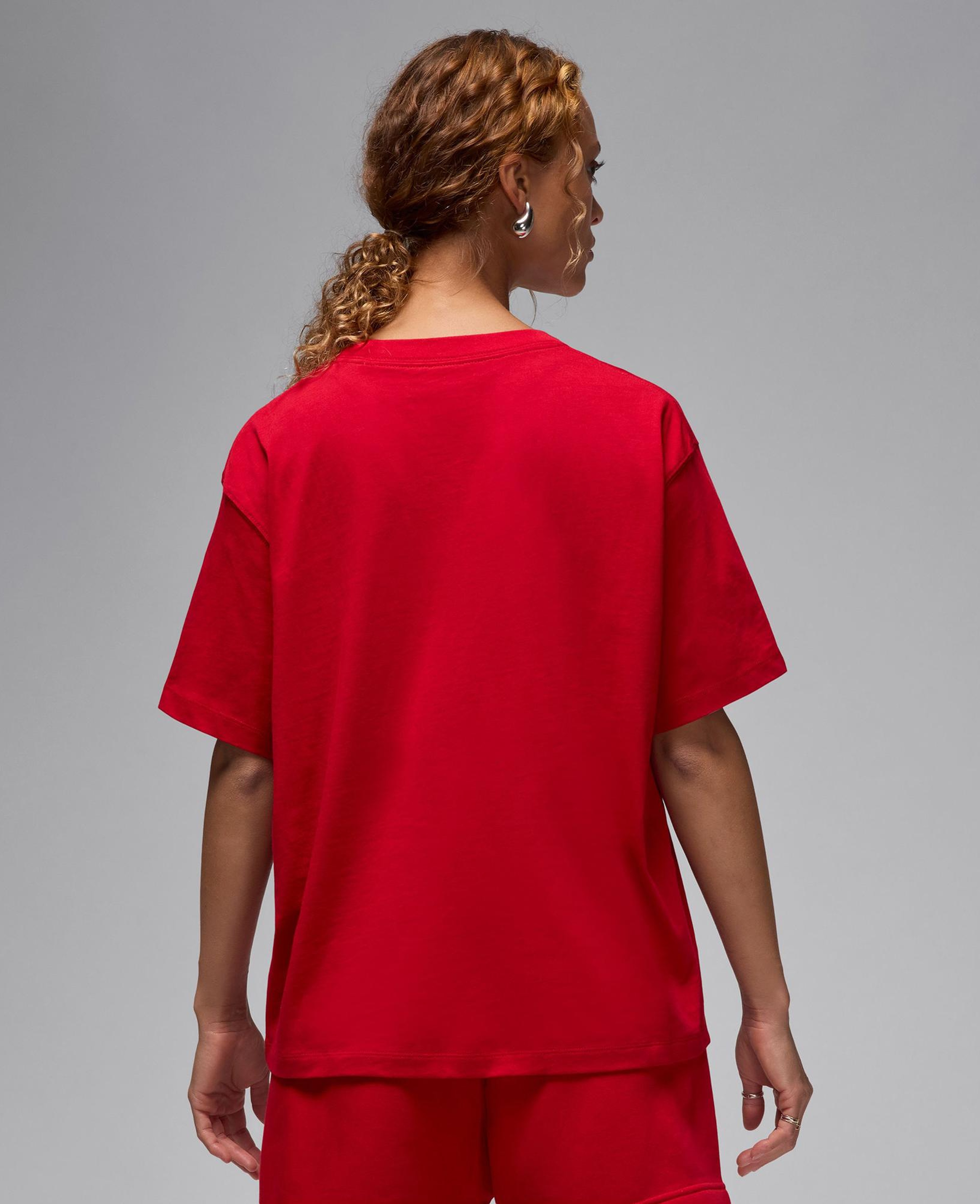 Jordan Essentials Kadın Kırmızı T-Shirt