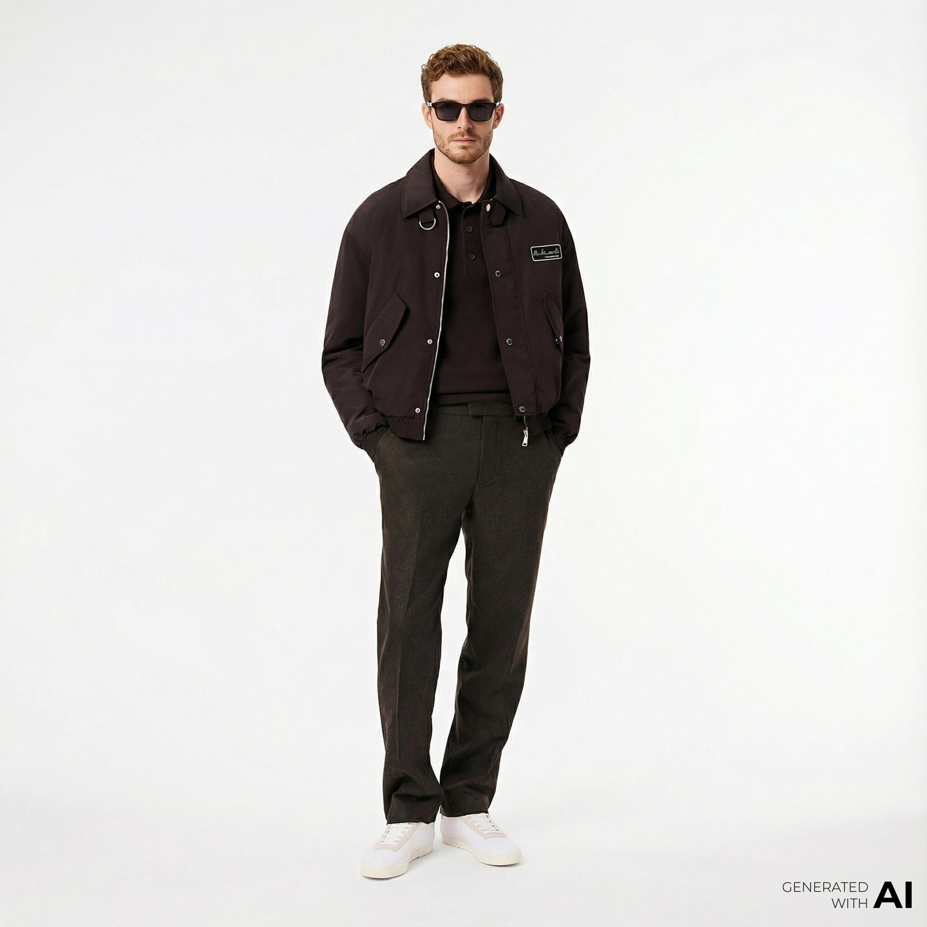 Lacoste Erkek Straight Fit Kahverengi Pantolon