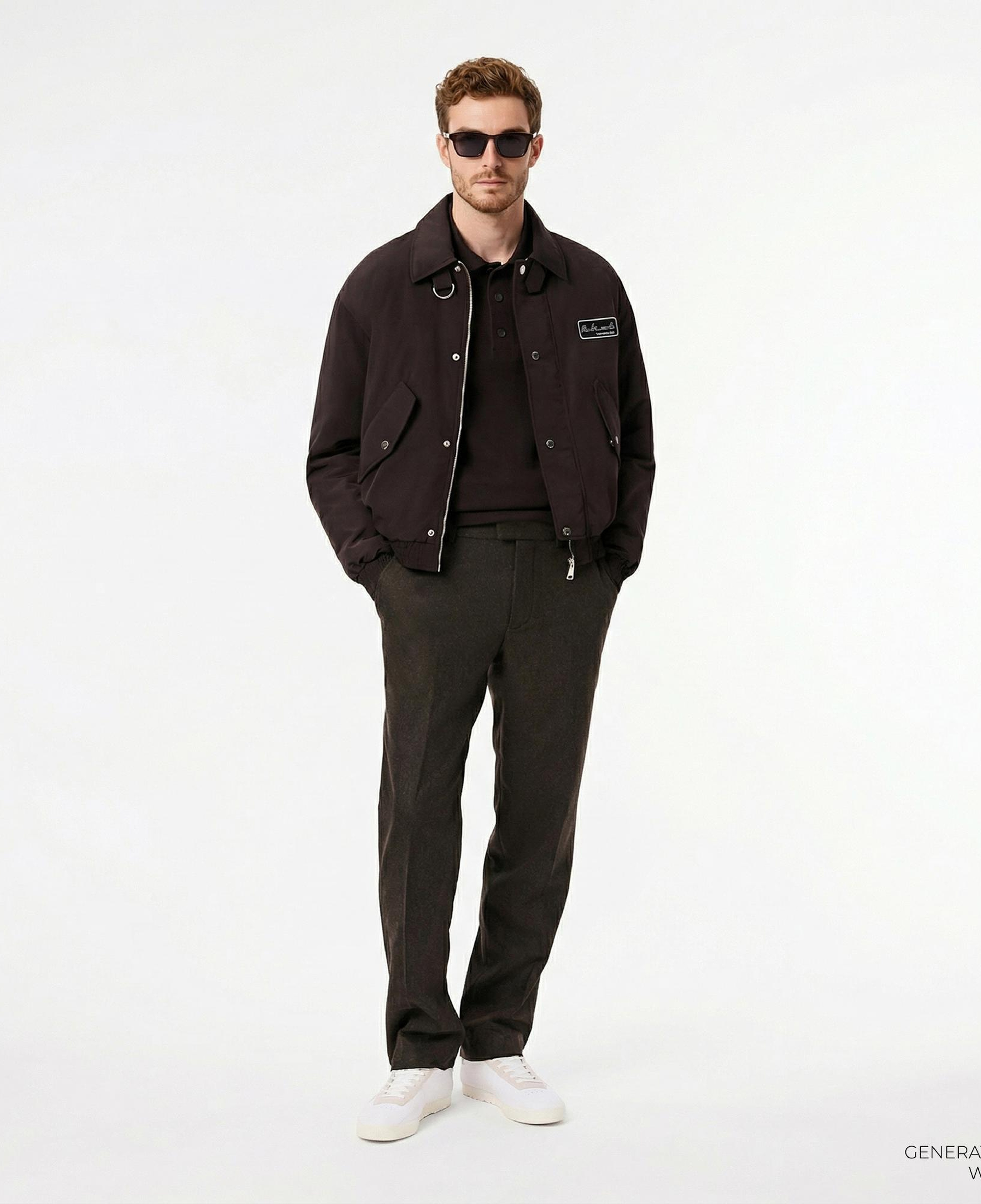 Lacoste Erkek Straight Fit Kahverengi Pantolon