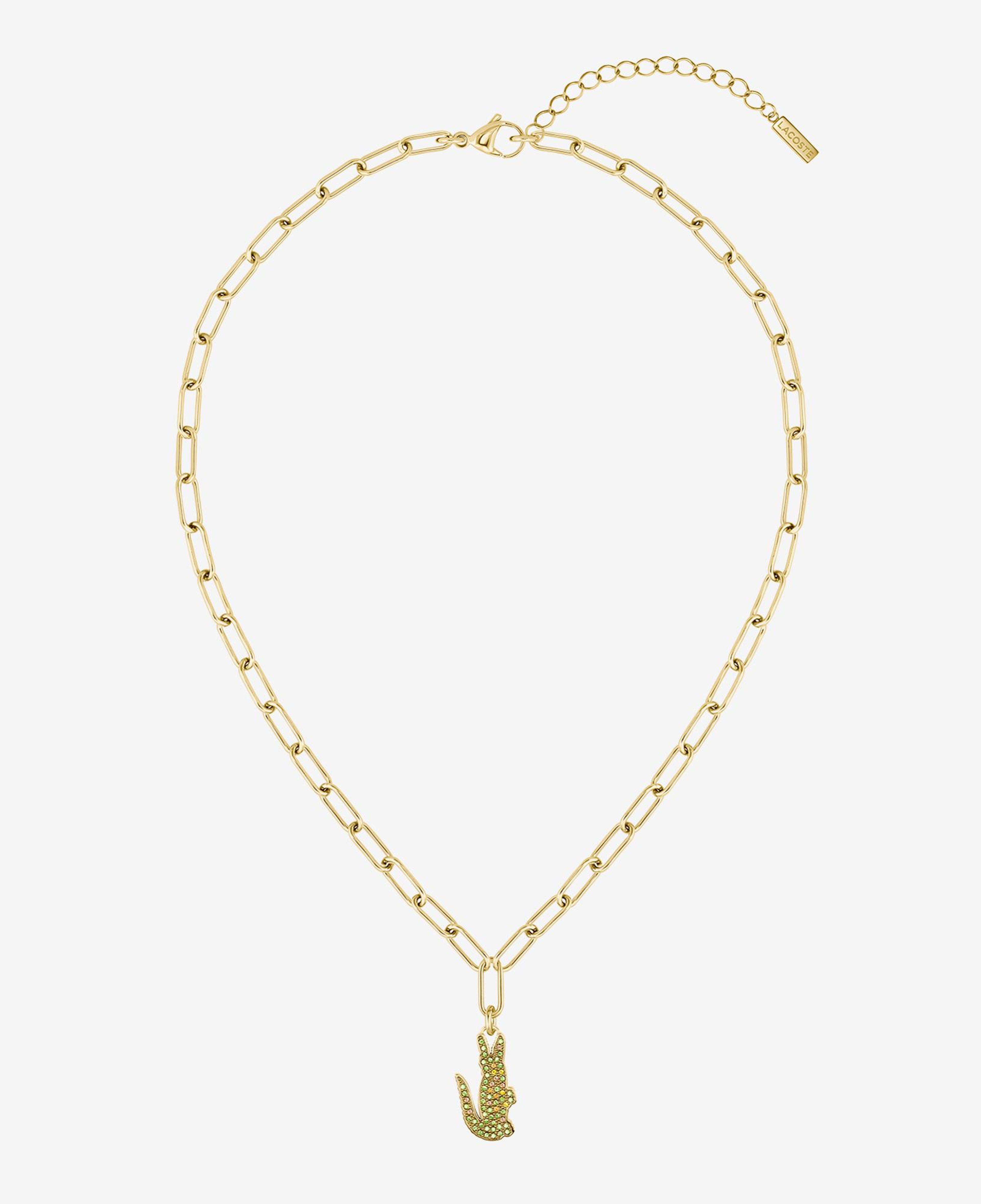 Lacoste Crocodile Kadın Sarı Kolye