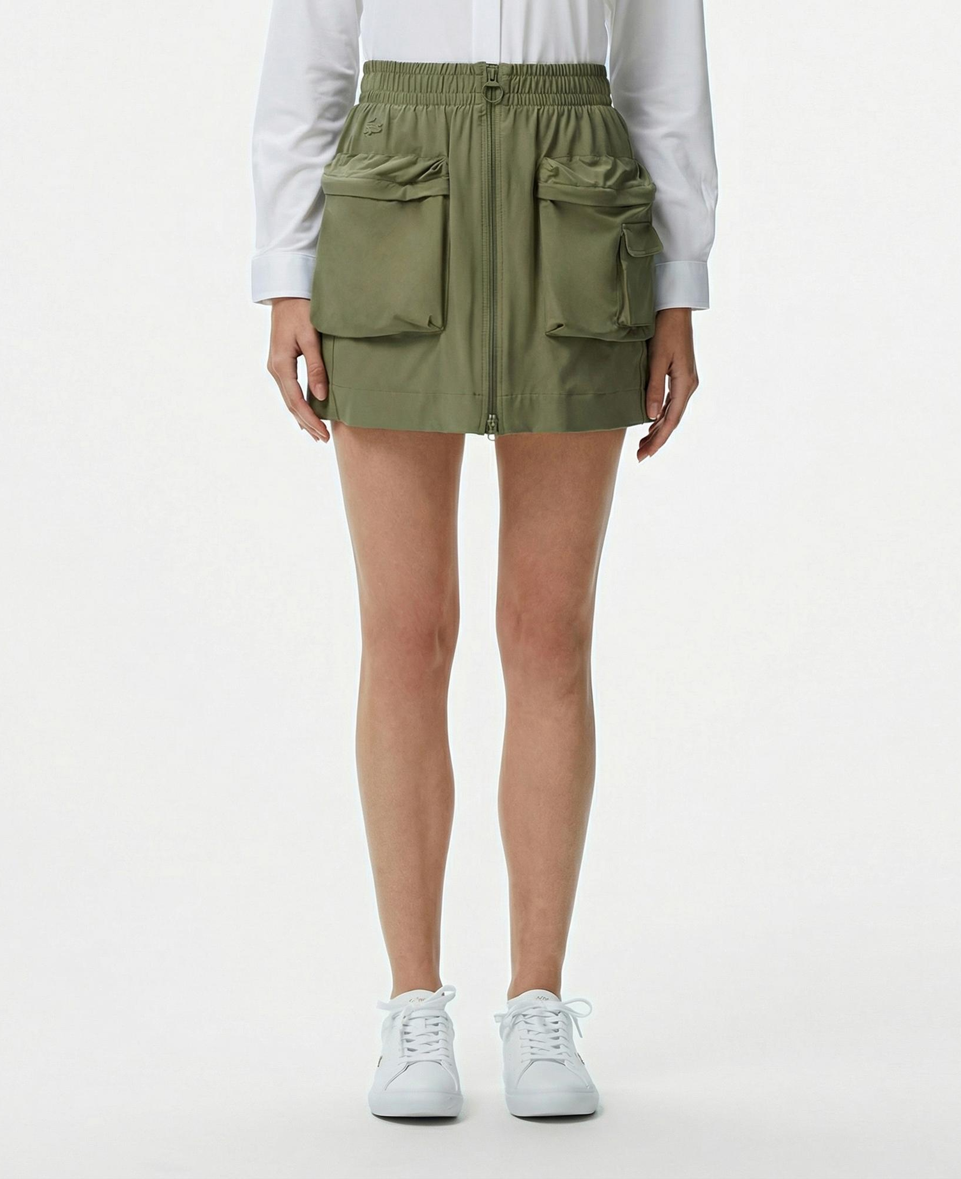 Lacoste Kadın Regular Fit Haki Etek