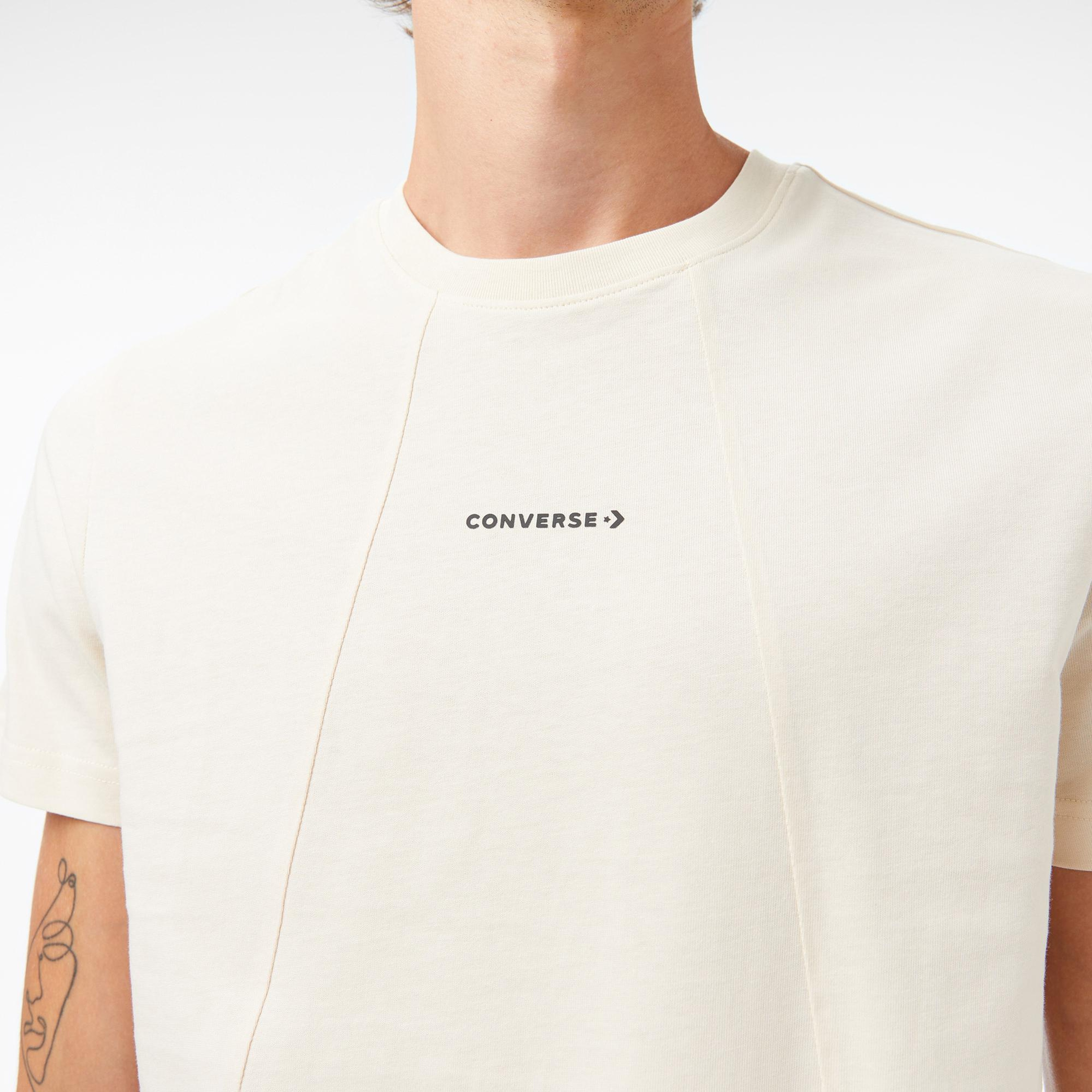 Converse Erkek Krem T-Shirt