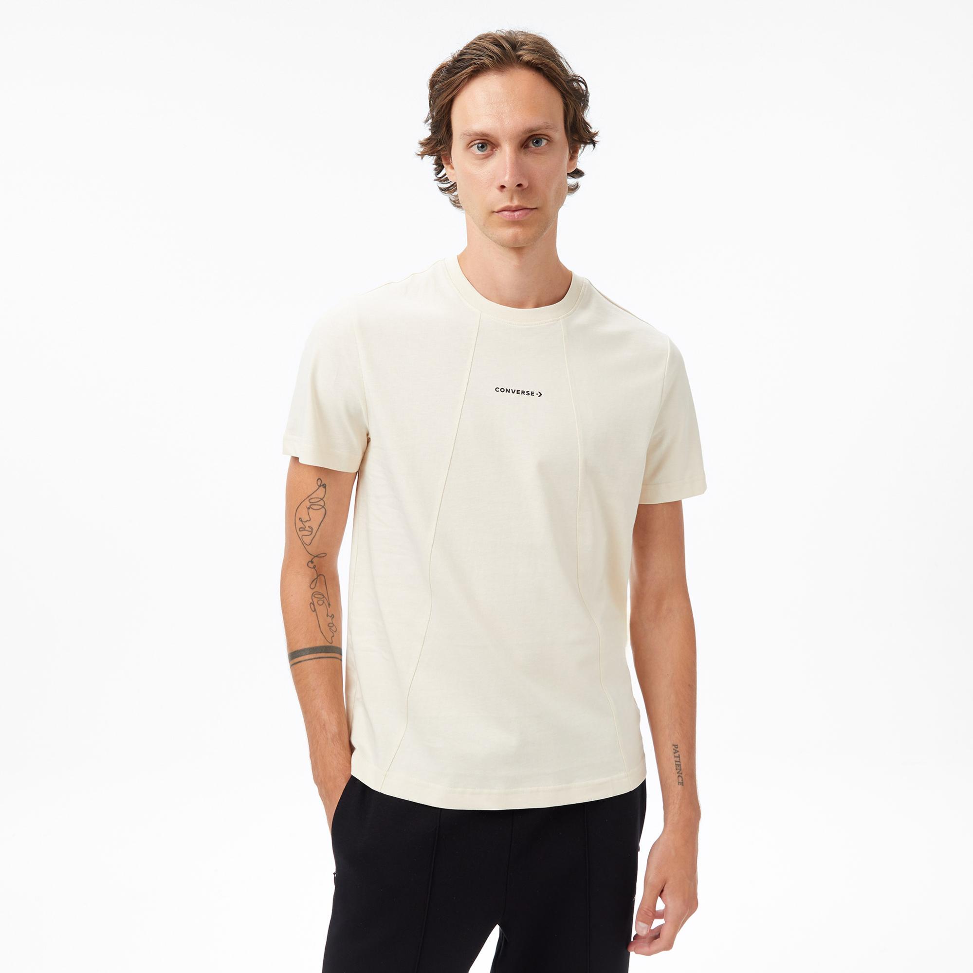 Converse Erkek Krem T-Shirt