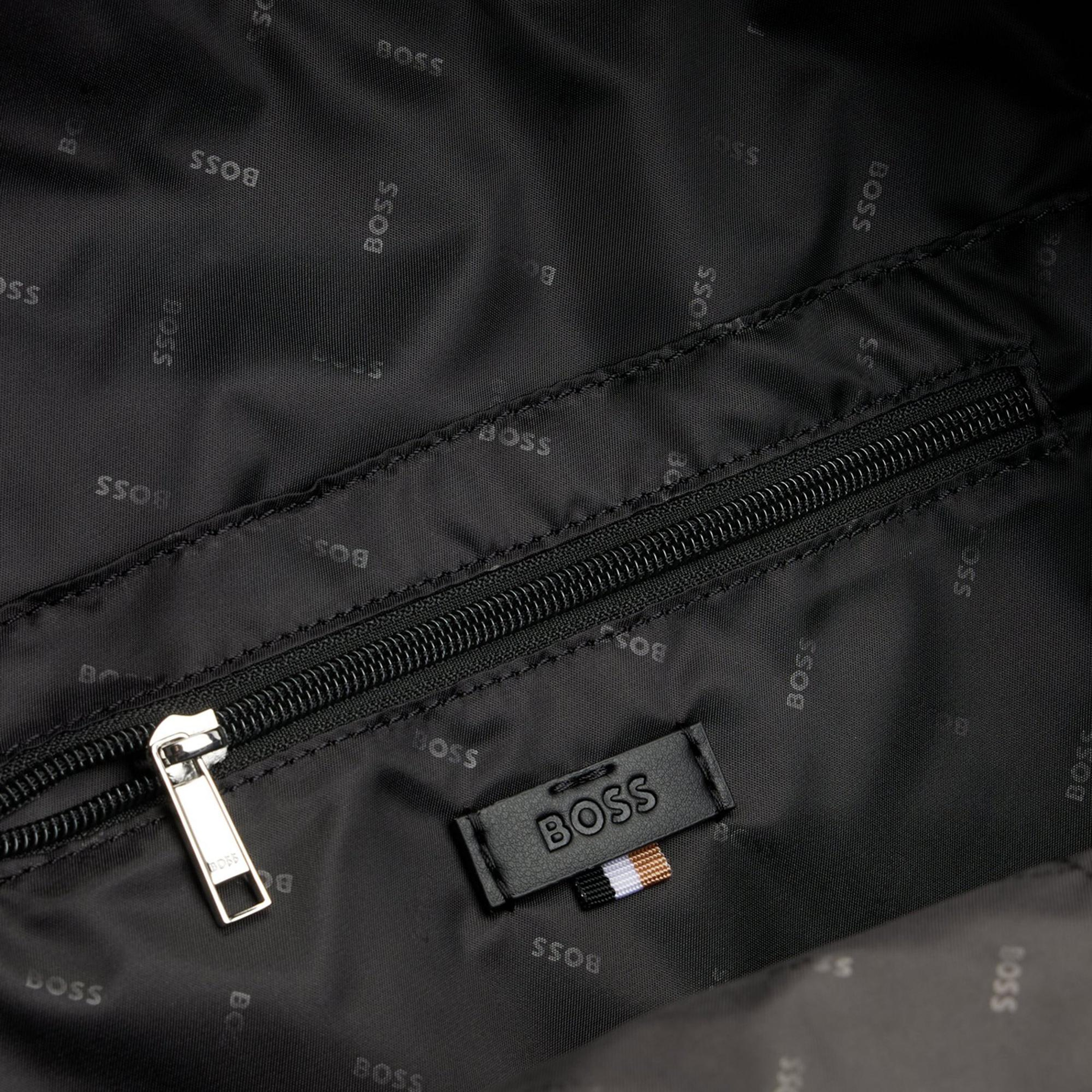 Boss Erkek Siyah Sırt Çantası