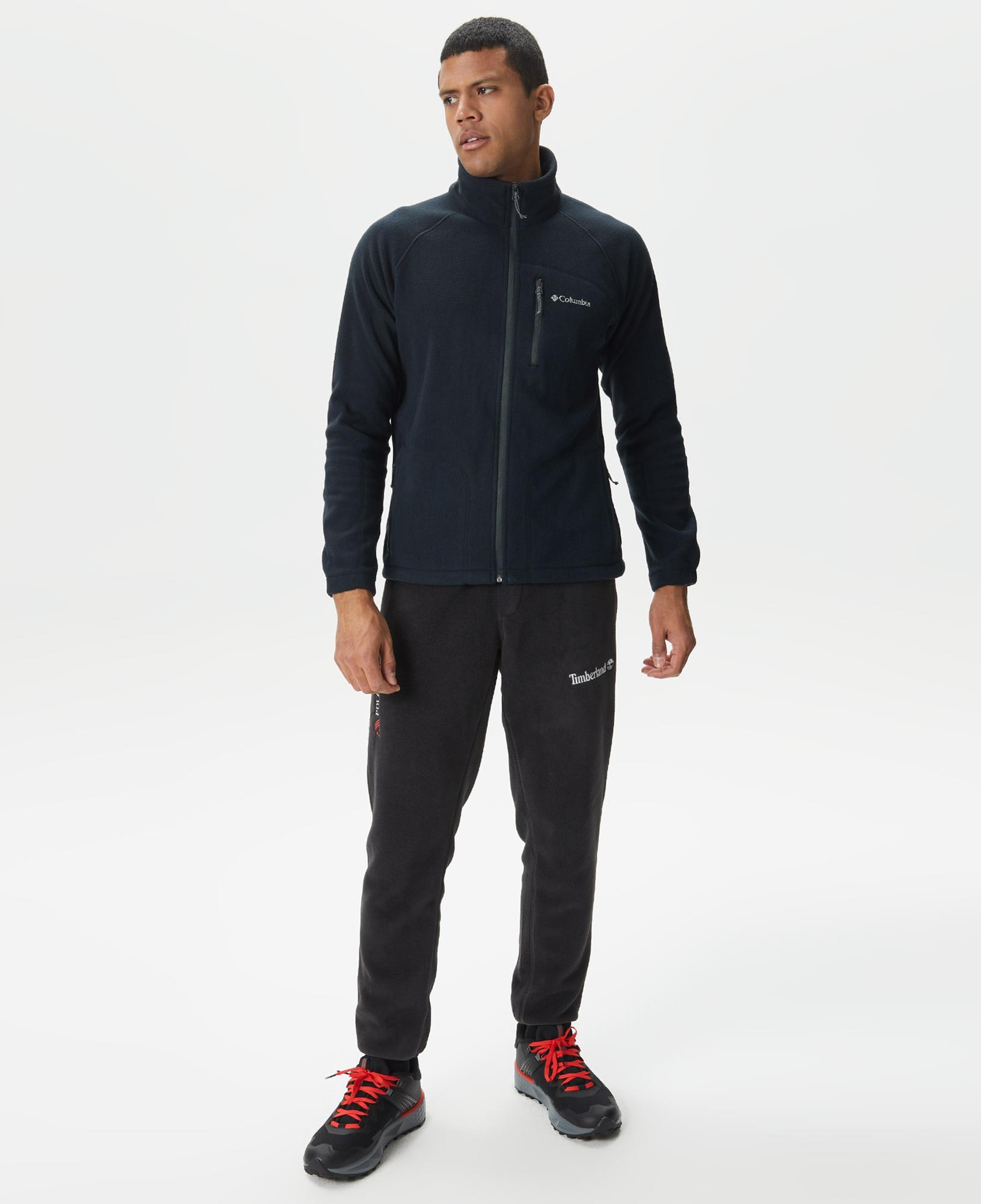 COLUMBIA FAST TREK II  Erkek Siyah Fermuarlı Polar Ceket