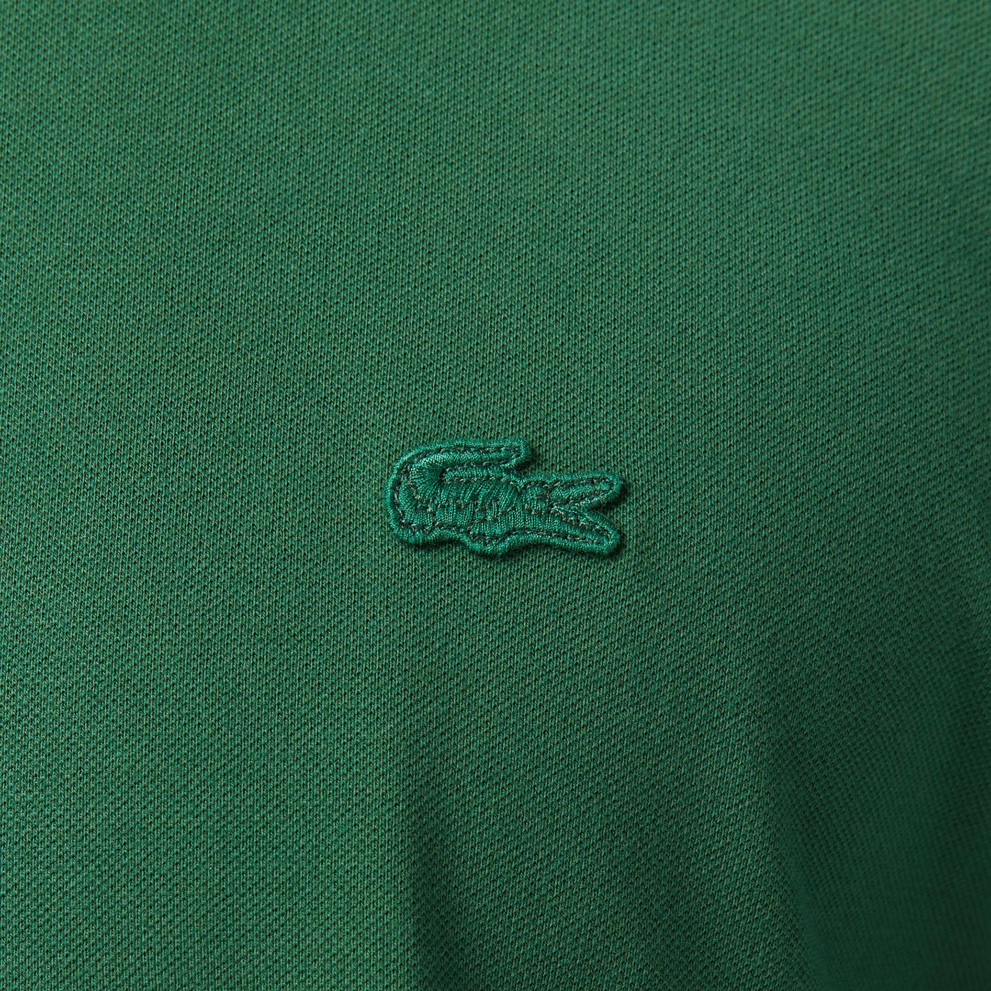 Lacoste Erkek Regular Fit Bisiklet Yaka Yeşil T-Shirt