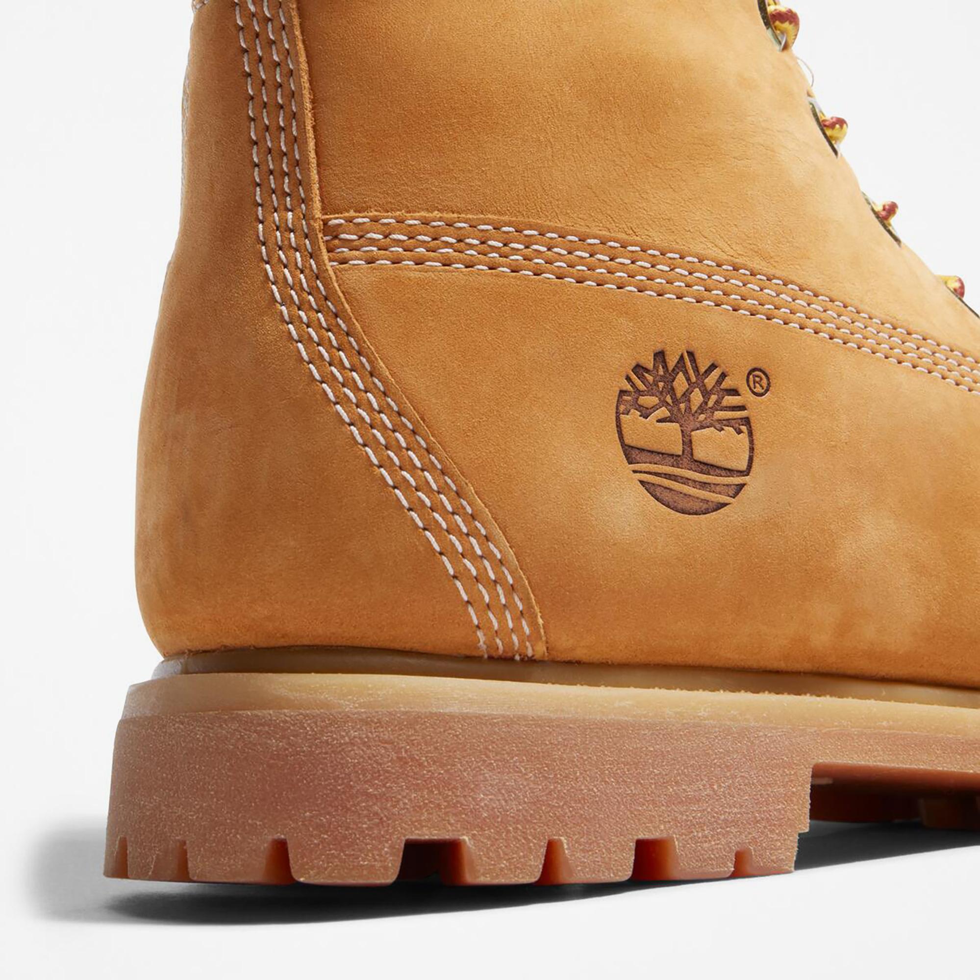 Timberland Premium 6 Inch Lace Up Kadın Krem Rengi Bot