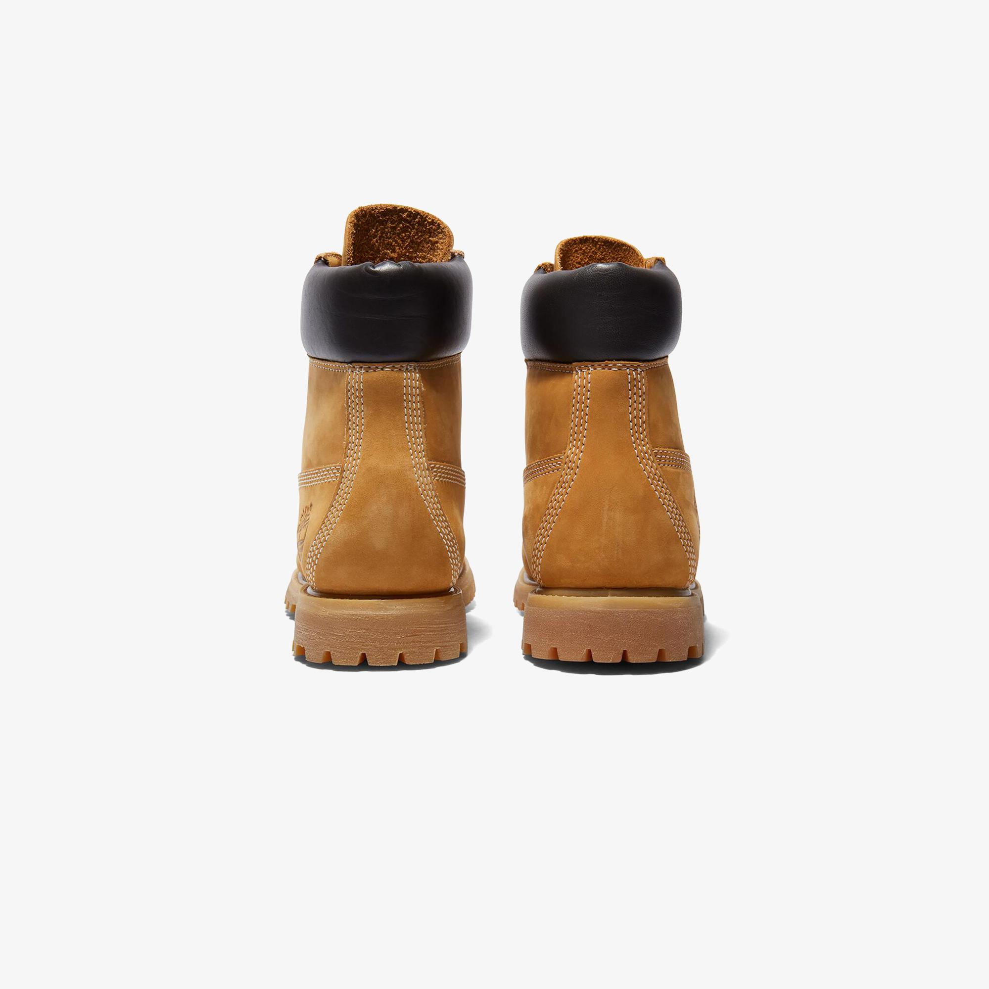 Timberland Premium 6 Inch Lace Up Kadın Krem Rengi Bot