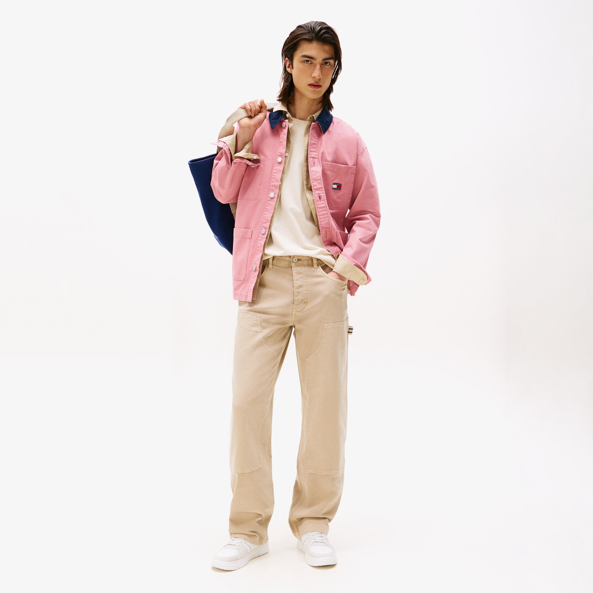 Tommy Jeans Jaimie Carpenter Double Erkek Haki Pantolon