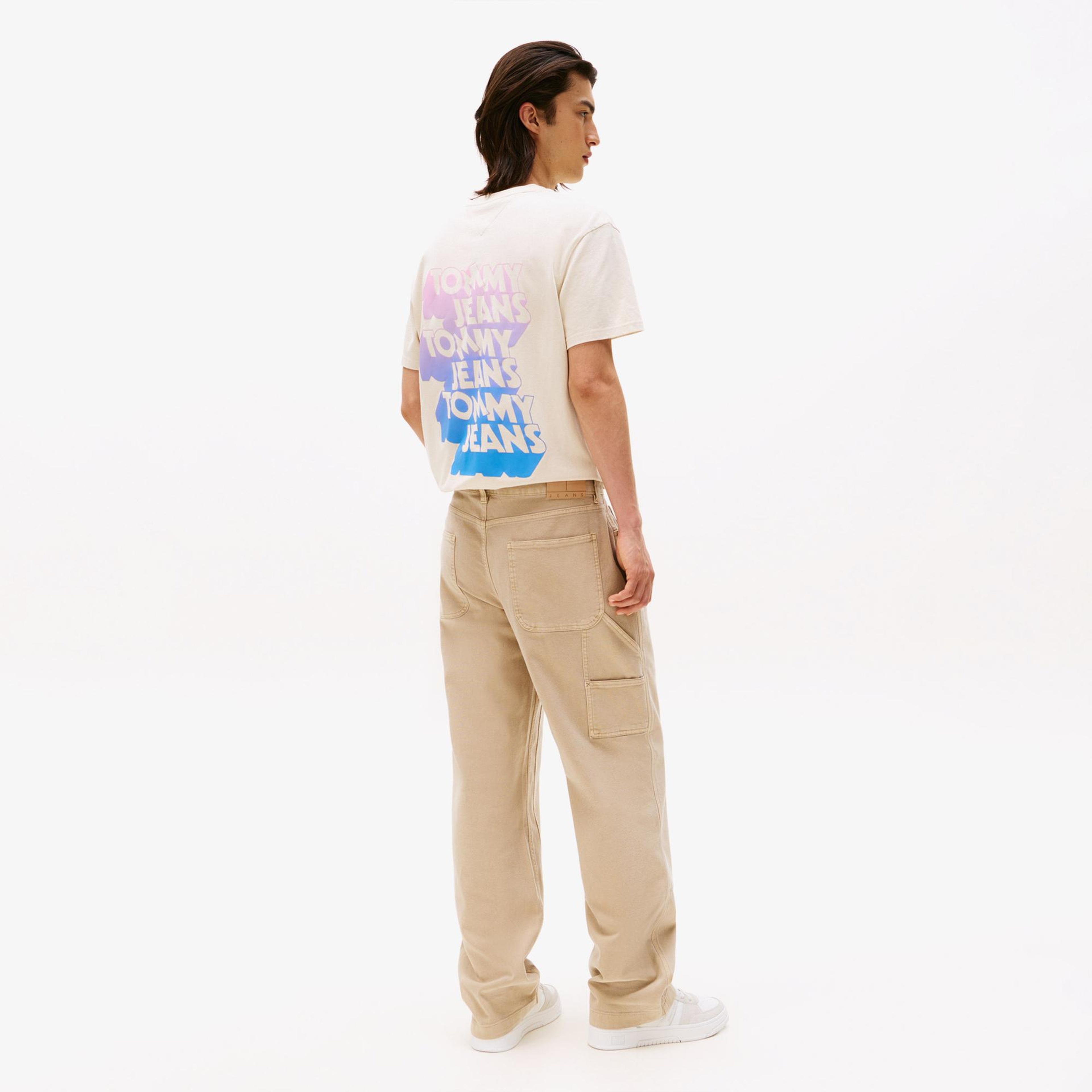 Tommy Jeans Jaimie Carpenter Double Erkek Haki Pantolon